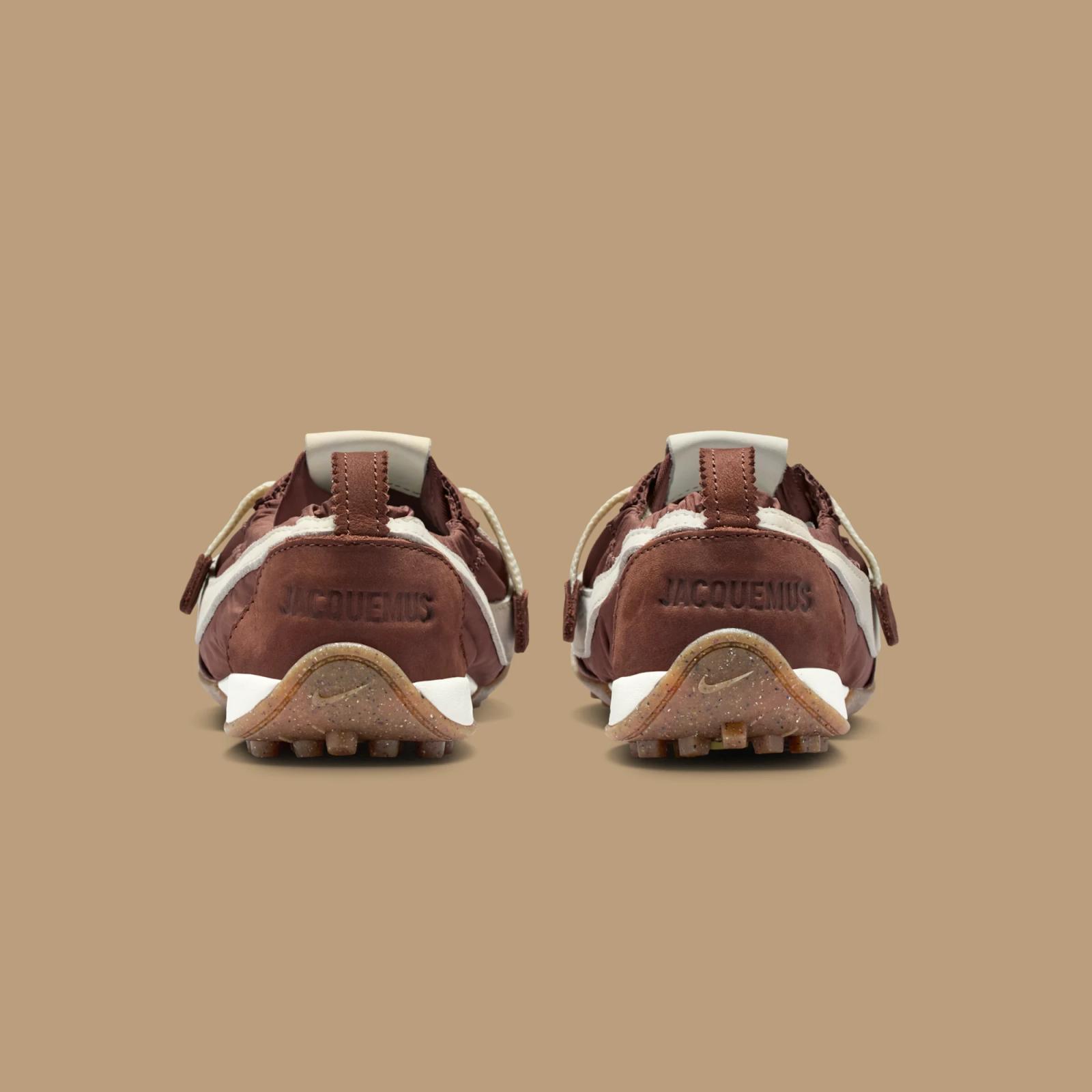Jacquemus x Nike Jacumoon Shoe SP "Fauna Brown" drops March 9th, 2026