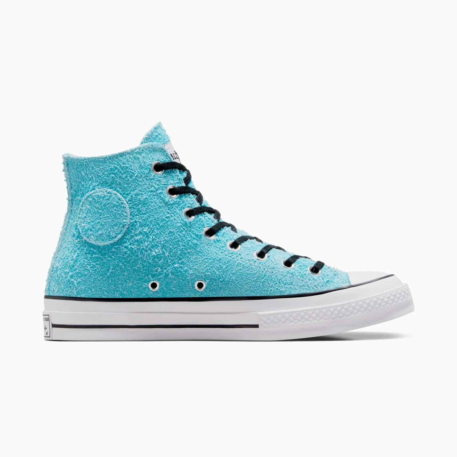 Stussy x Converse Chuck 70 High Sky Blue