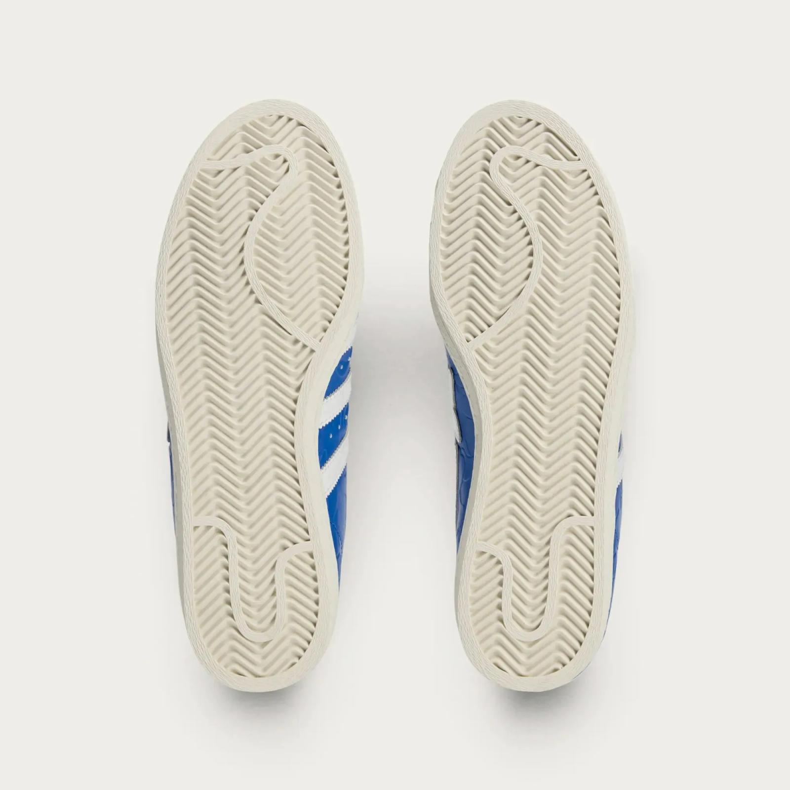 BAPE x Adidas Superstar V Blue JR2702 Release Date March 2025