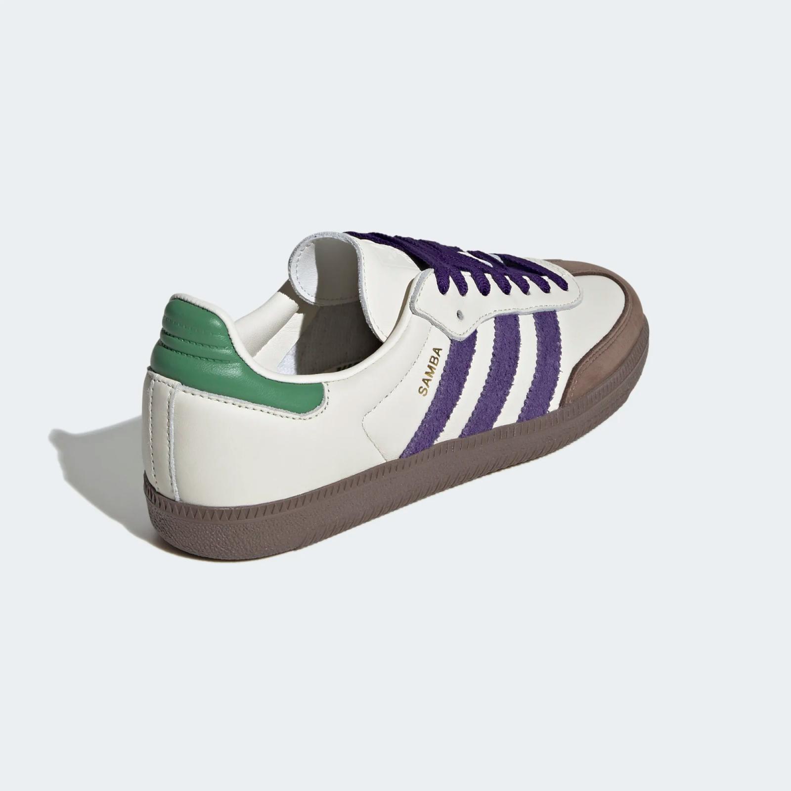 Adidas Samba OG Core Purple Preloved Green ID8349
