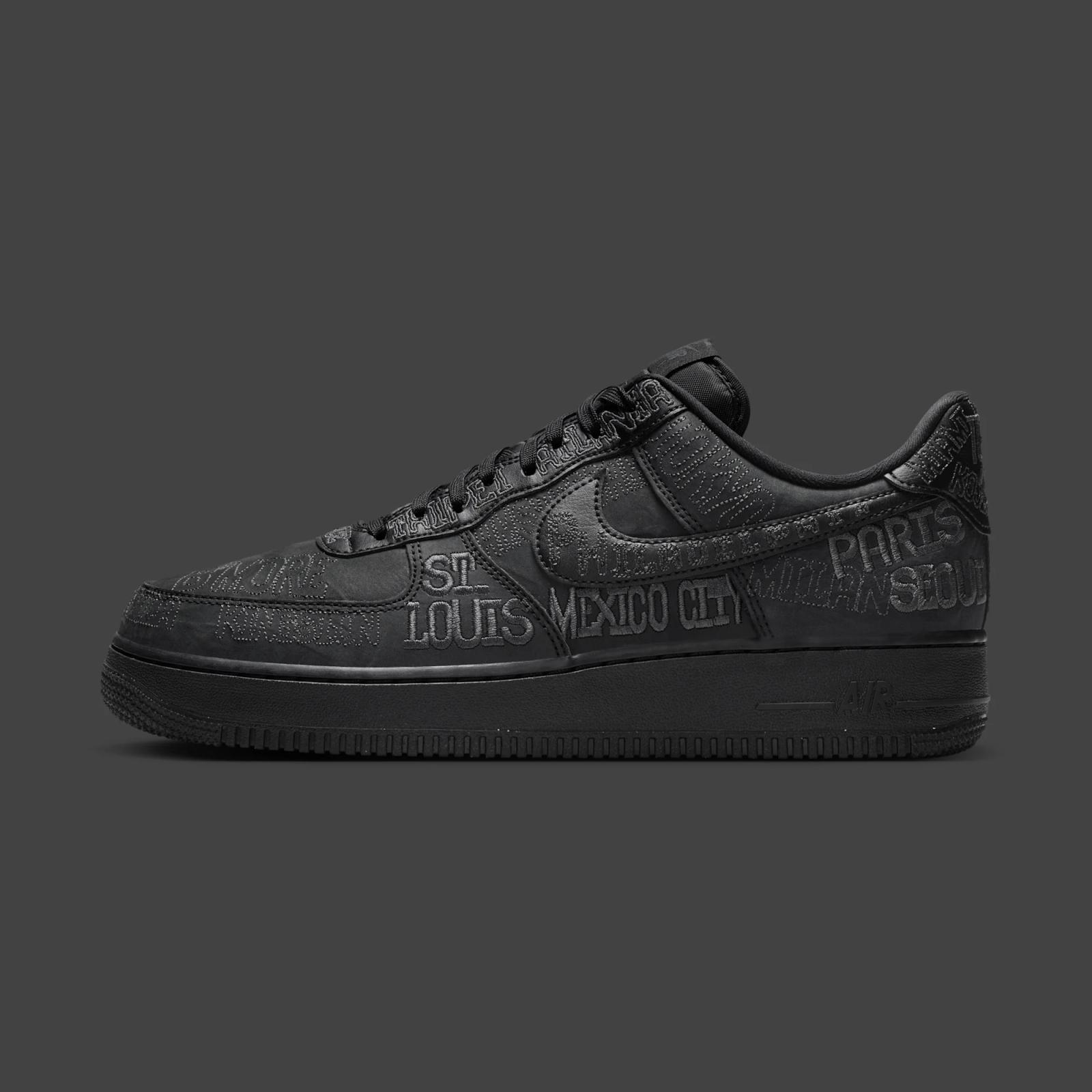 Nike Air Force 1 Low "Black & Anthracite" drops May 1st, 2026