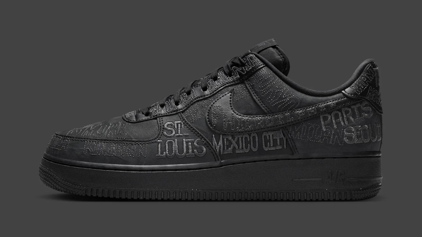 Nike Air Force 1 Low "Black & Anthracite" drops May 1st, 2026