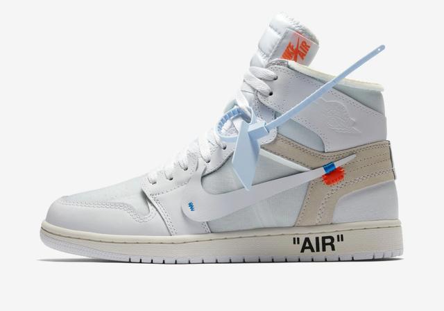 Off-White x Air Jordan 1 Retro High OG "Alaska" White/White