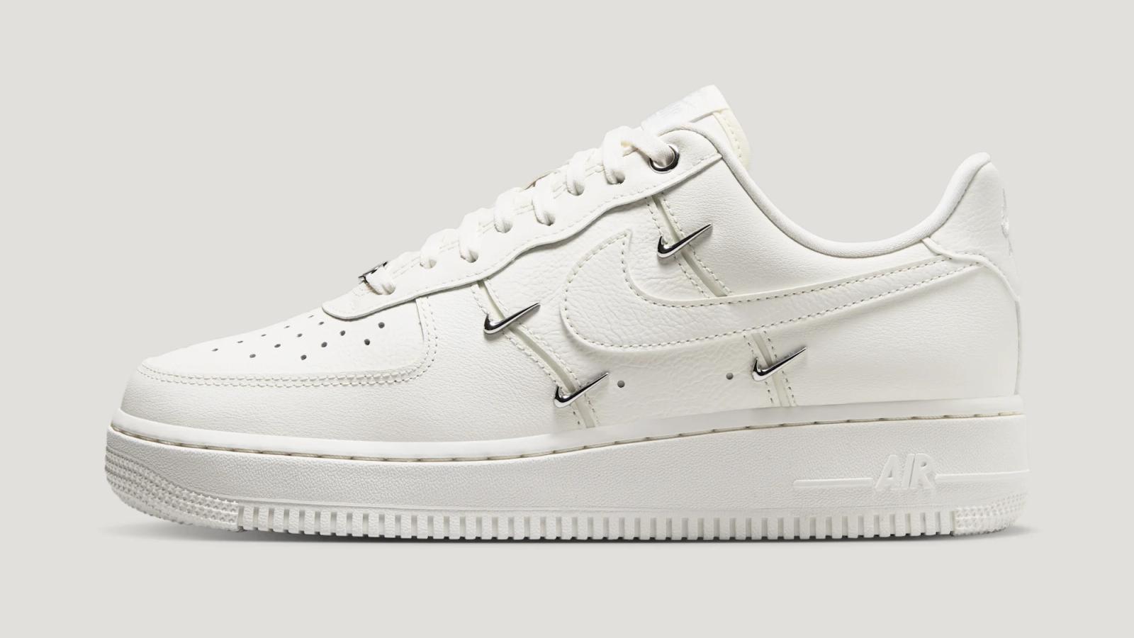 Nike Air Force 1 Low "Sail & Metallic Silver" drops in 2026
