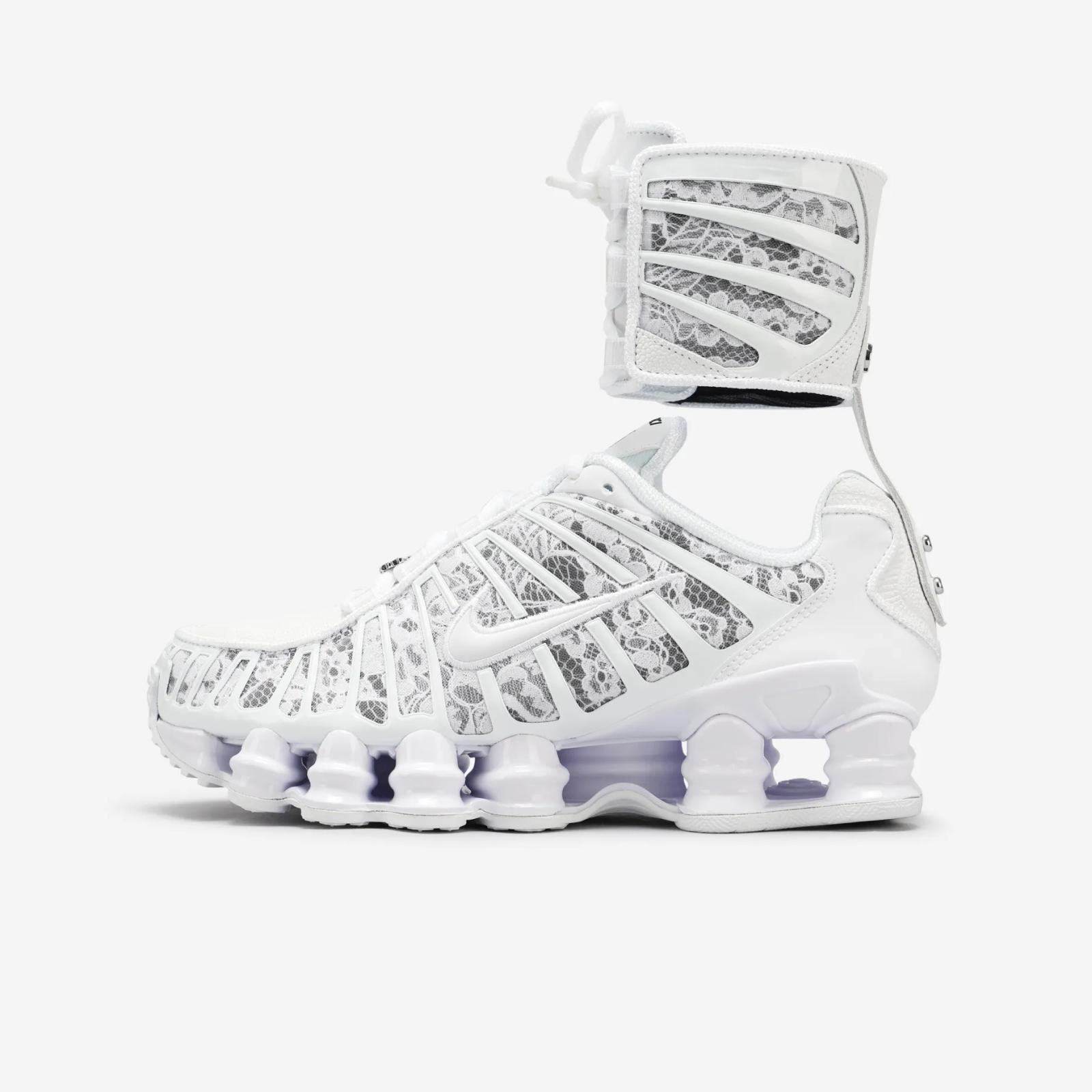 Ricardo Tisci x Nike Shox TL SP "White" drops in 2026
