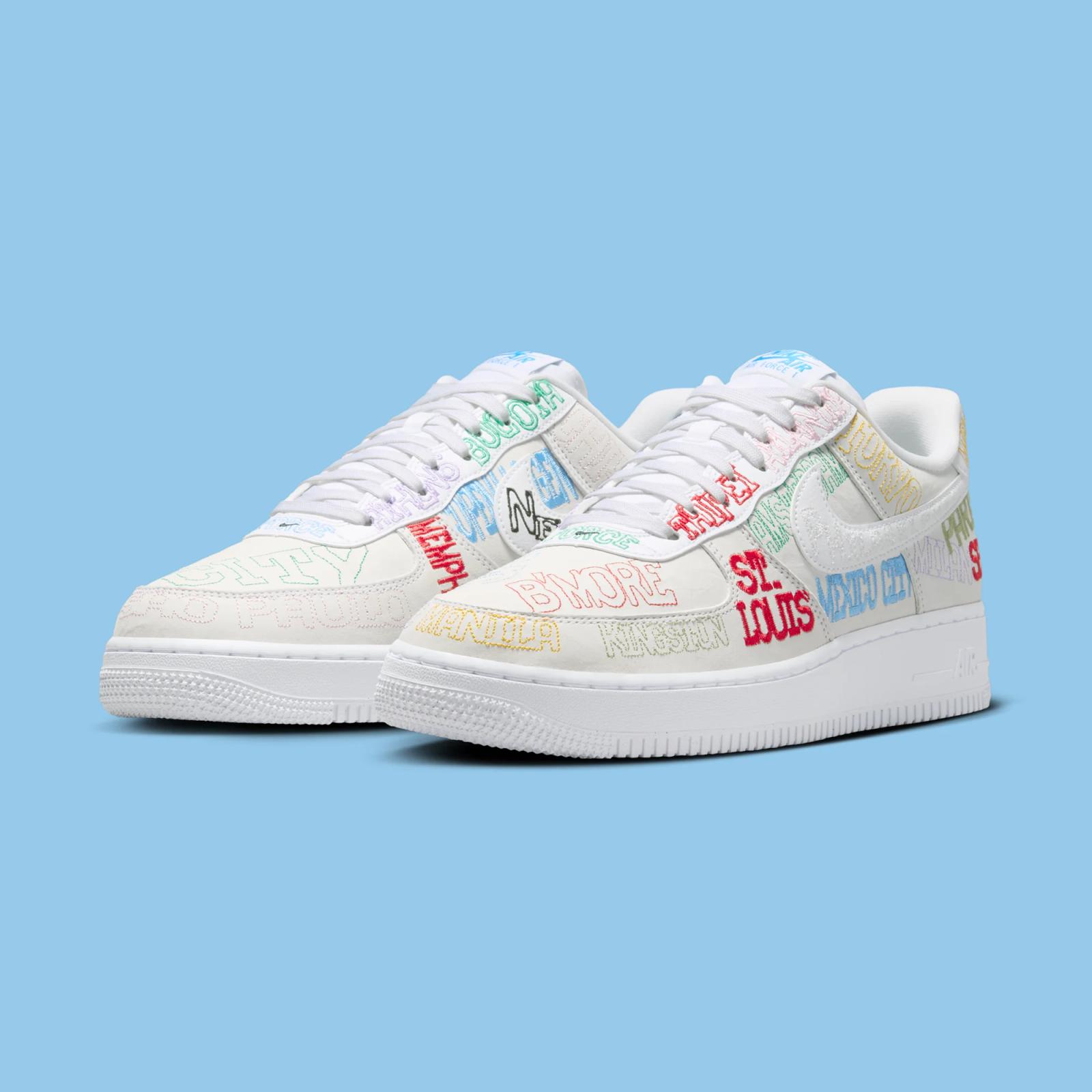 Nike Air Force 1 Low "On Tour White" drops May 1st, 2026