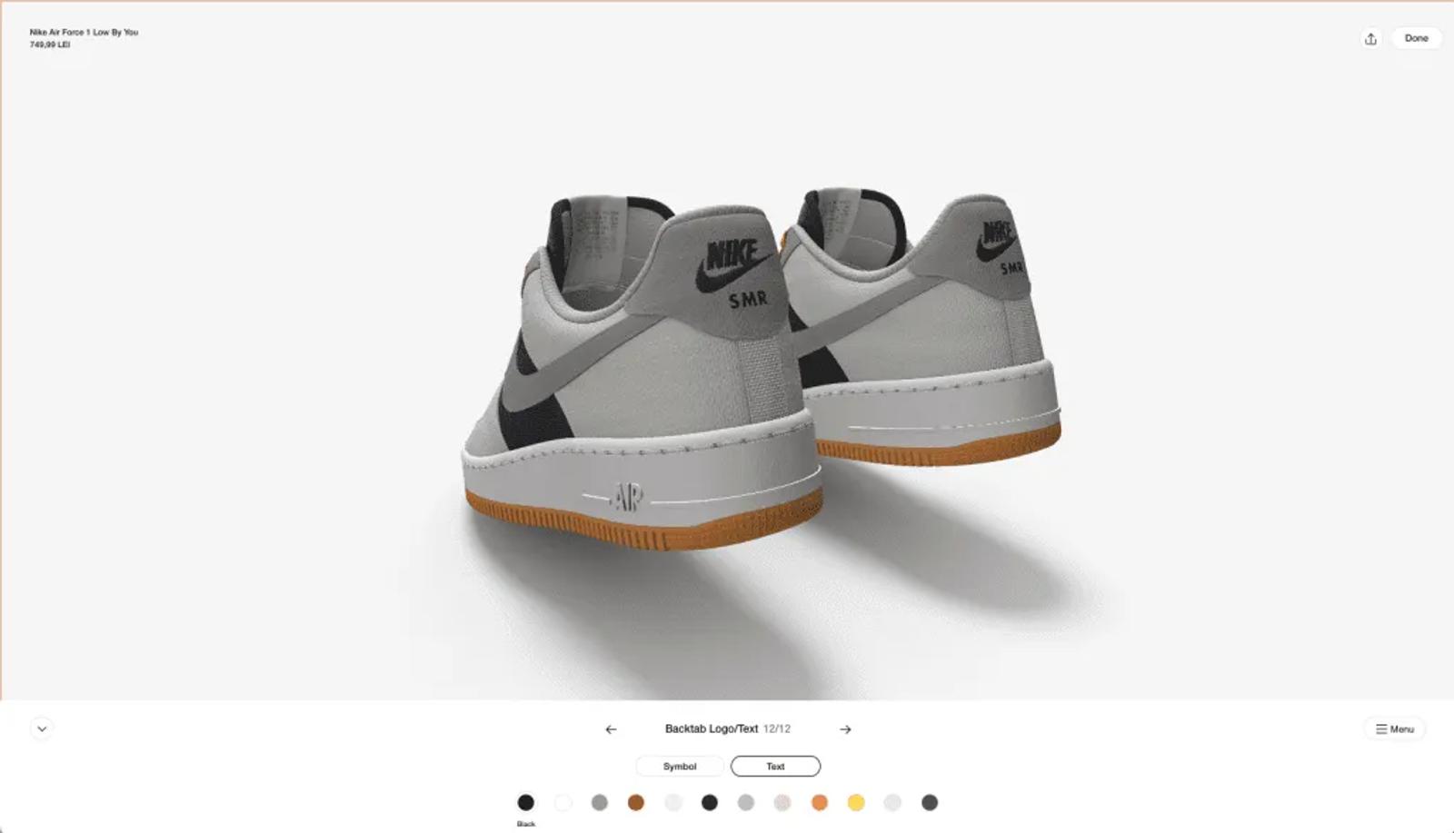 Nike By You - Cum sa iti personalizezi perechea de Air Force 1