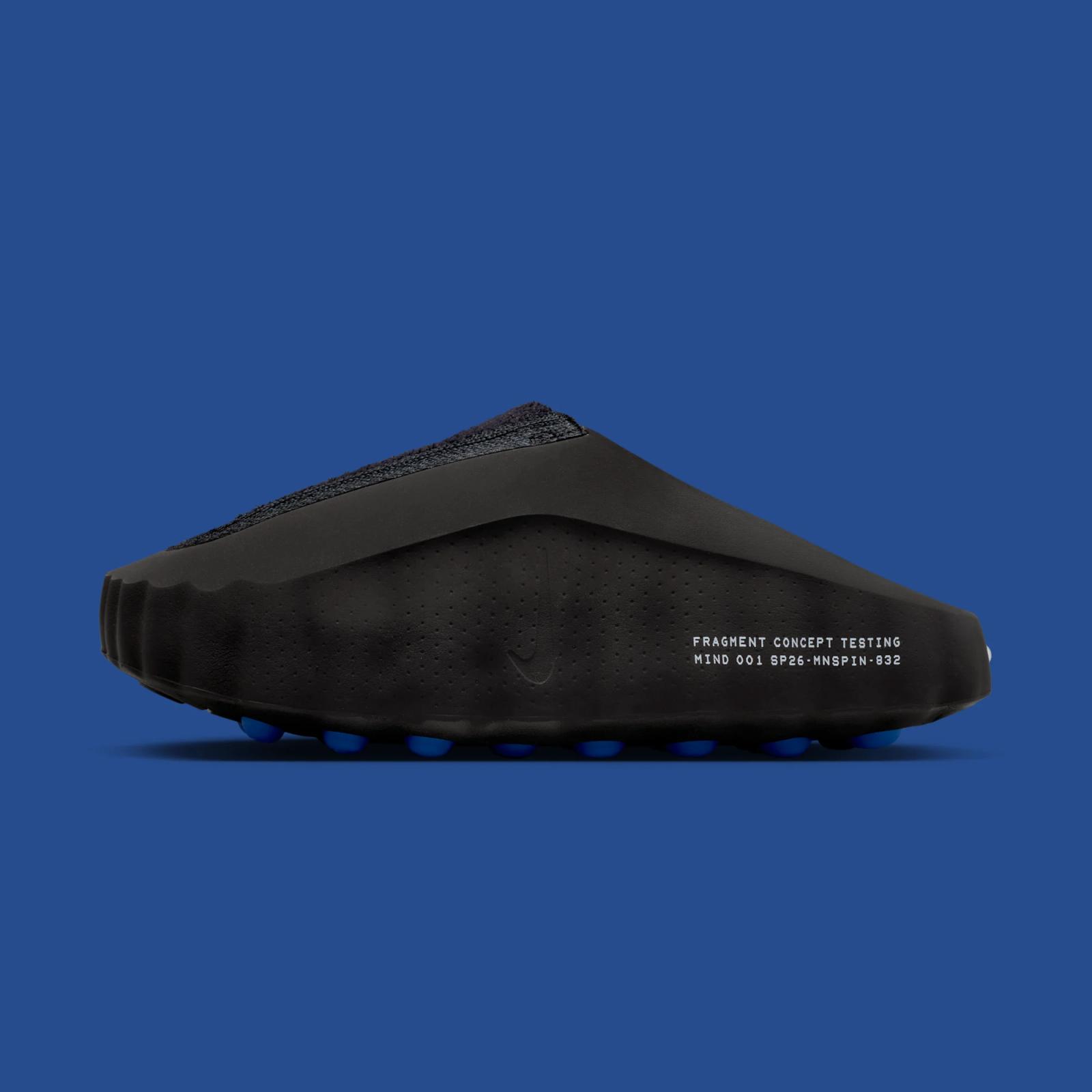 Fragment x Nike Mind 001 SP "Black" drops March 19th, 2026