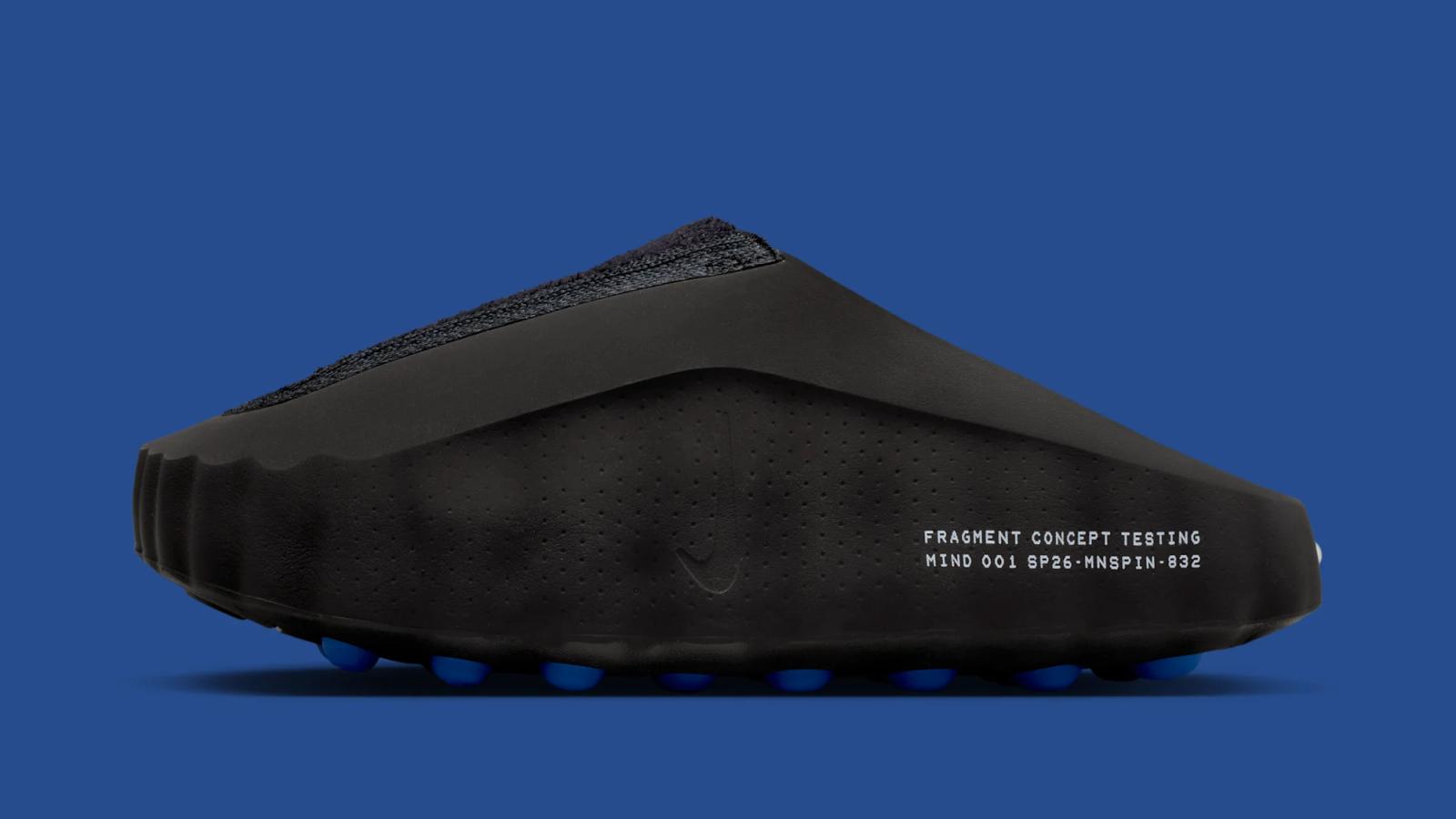 Fragment x Nike Mind 001 SP "Black" drops March 19th, 2026