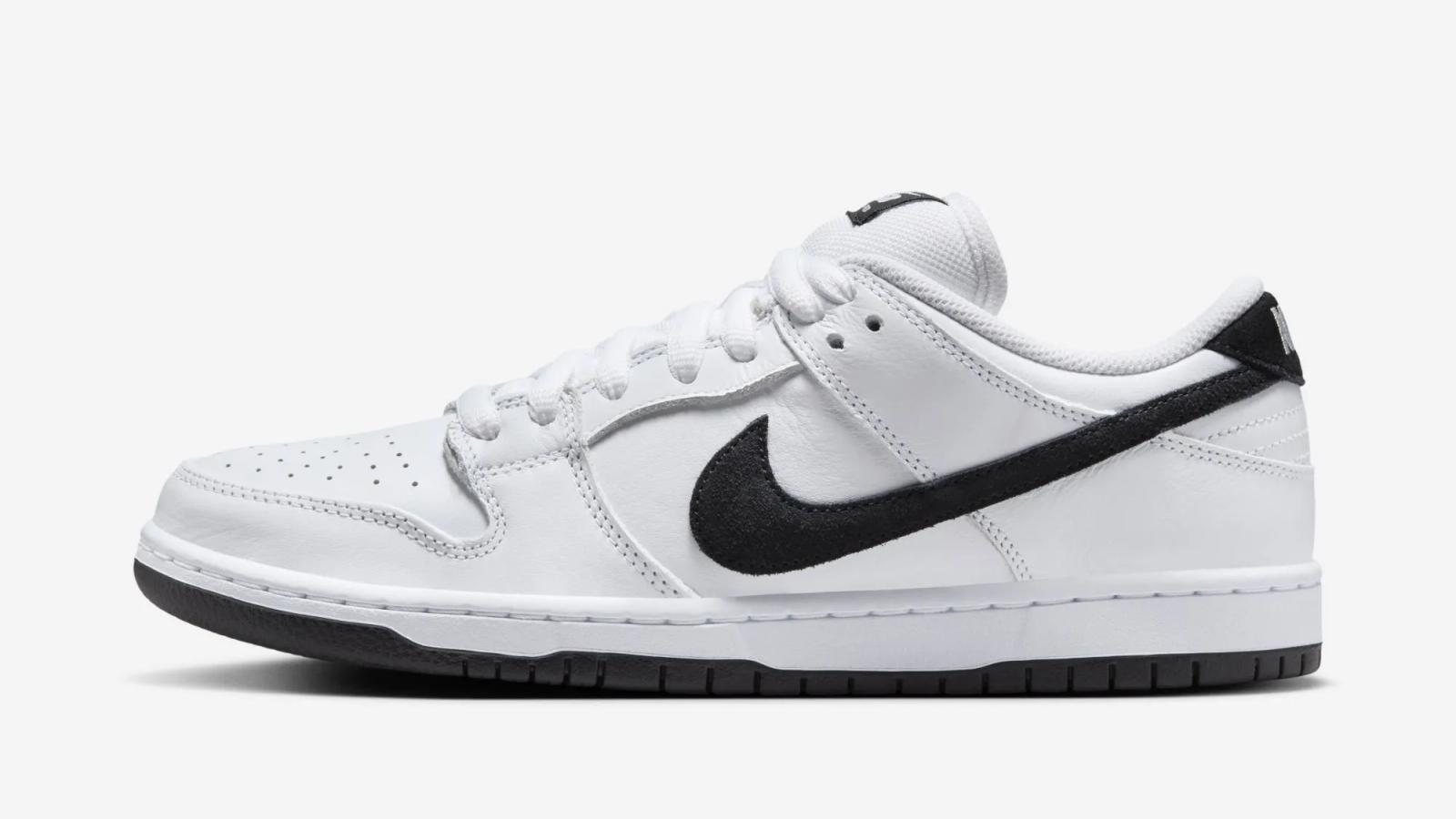Nike SB Dunk Low Pro White Black