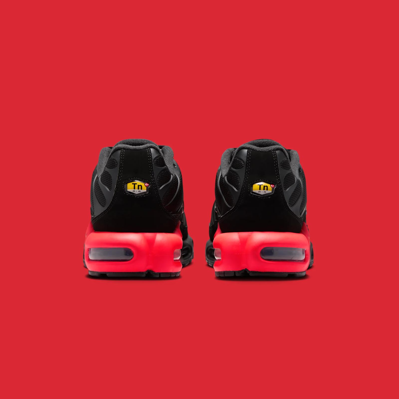 Nike Air Max Plus "Black & Bright Crimson" drops in 2026