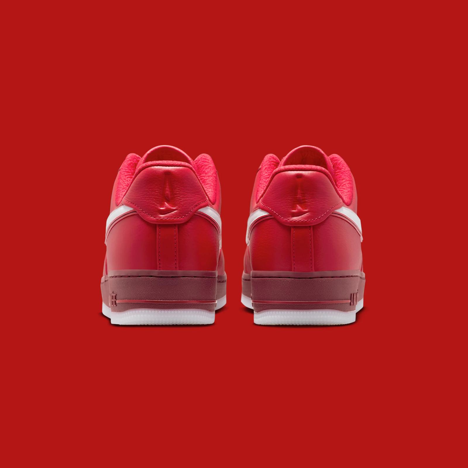 A Ma Maniere x Nike Air Force 1 Low "University Red" drops in 2026