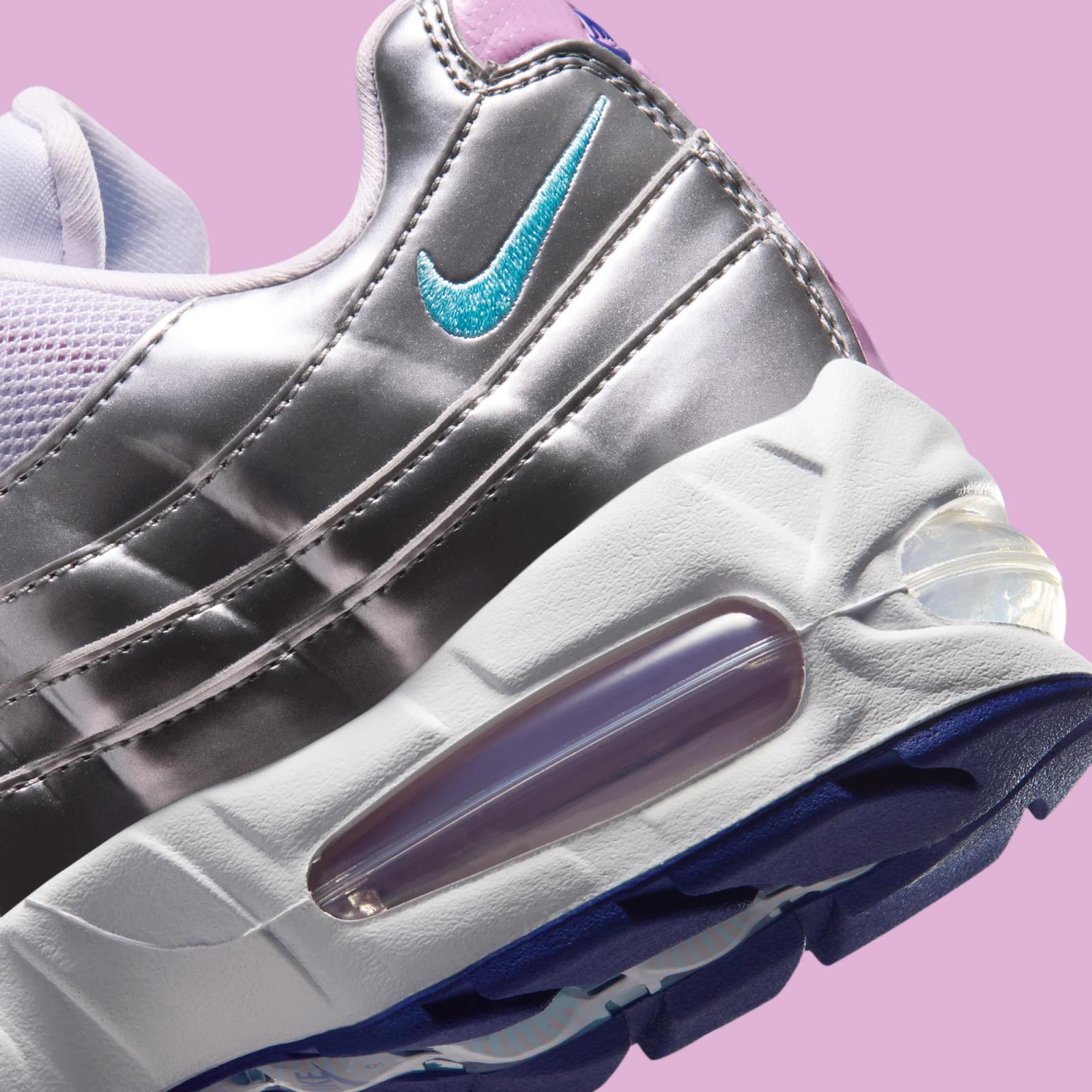 Nike Air Max 95 Big Bubble "Chrome & Lagoon Pulse" drops in 2026