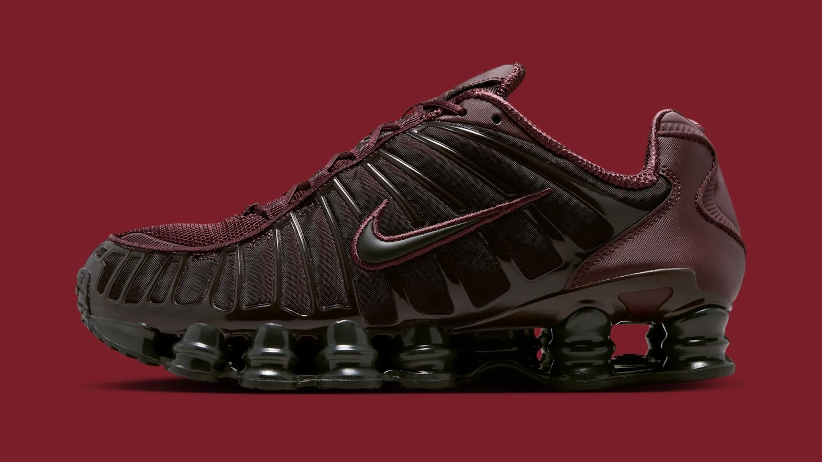 Nike Shox TL SE "Burgundy Crush" drops in 2026