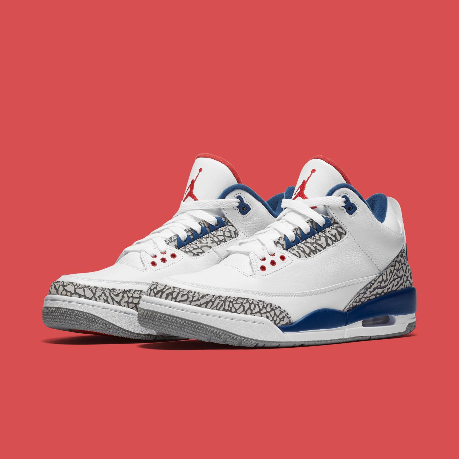 Air Jordan 3 Retro True Blue Release Date 2026 IF4396-102