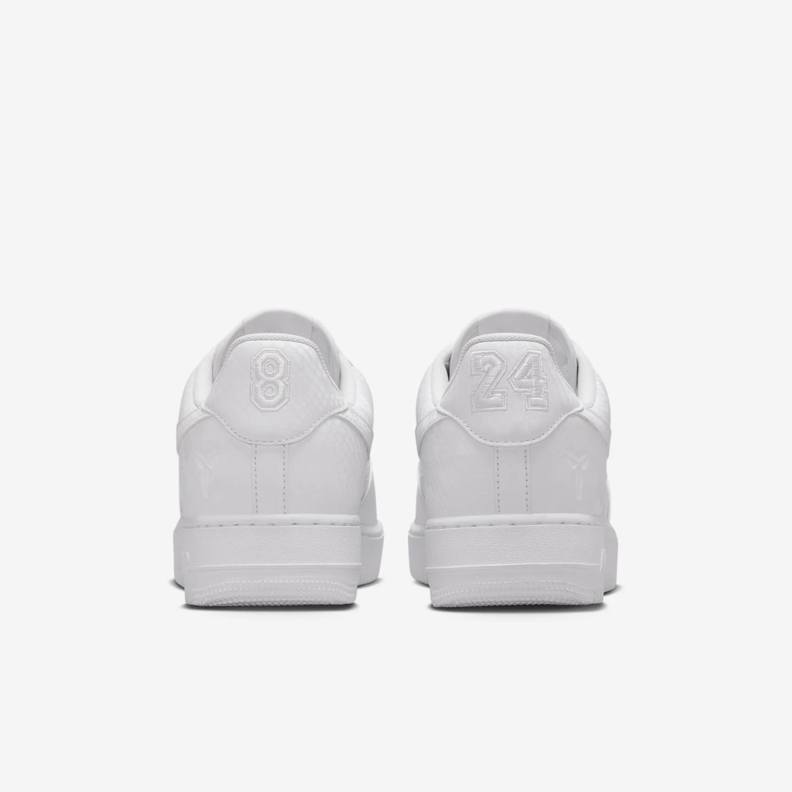 Kobe Bryant x Nike Air Force 1 Low Forever White IB0018-100 Fall 2025