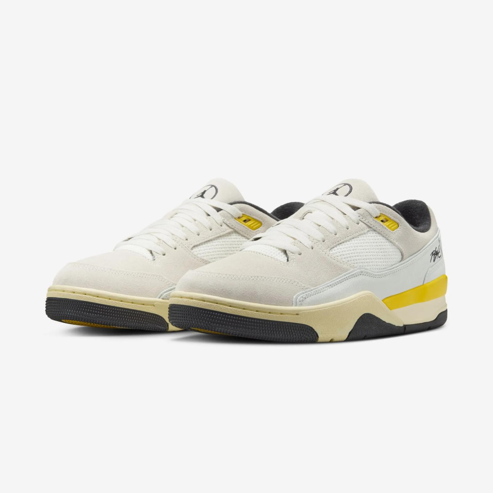 Quai 54 x Jordan Flight Court Tour Yellow IB8838-107 Release Date 2025