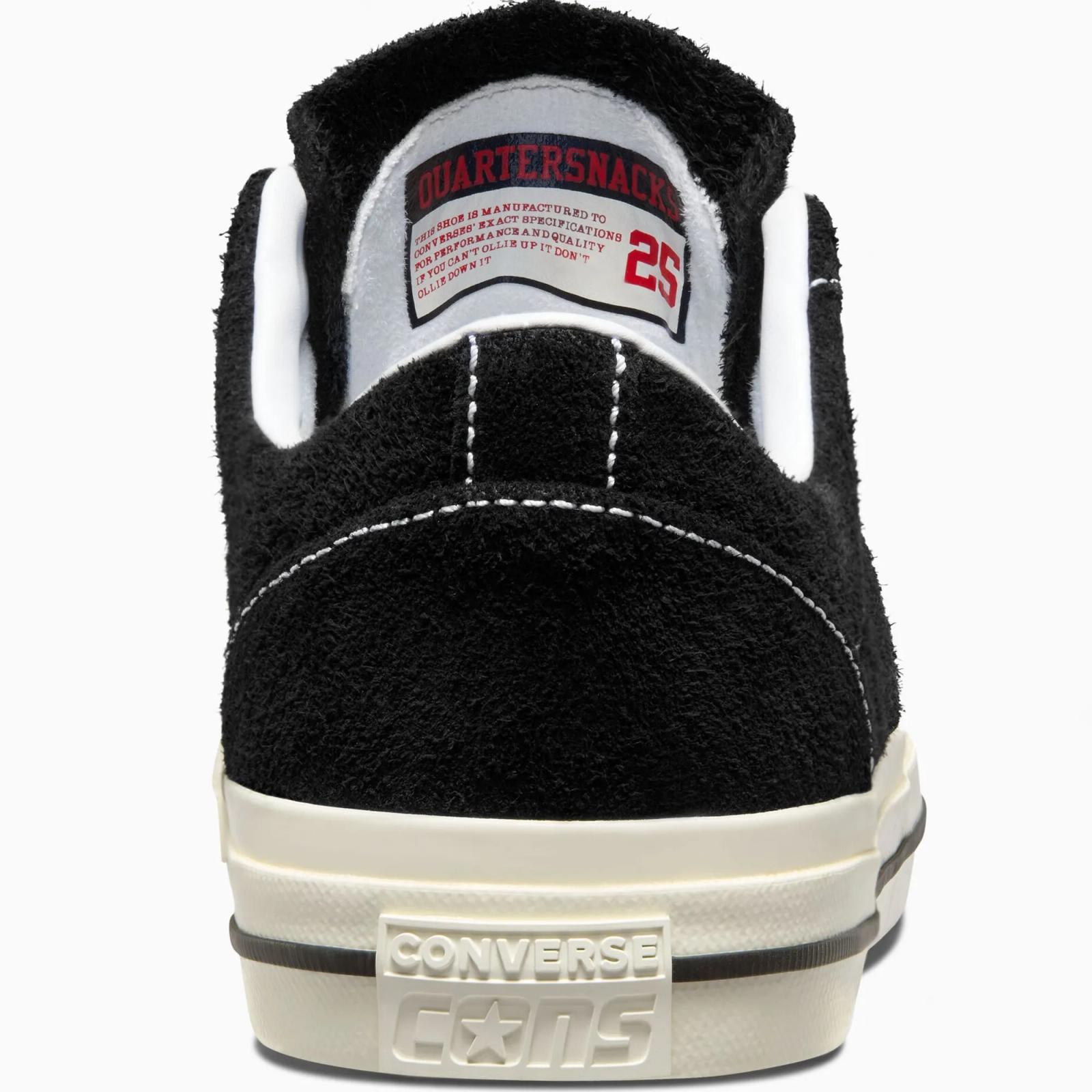 Converse x Quartersnacks One Star Pro Black