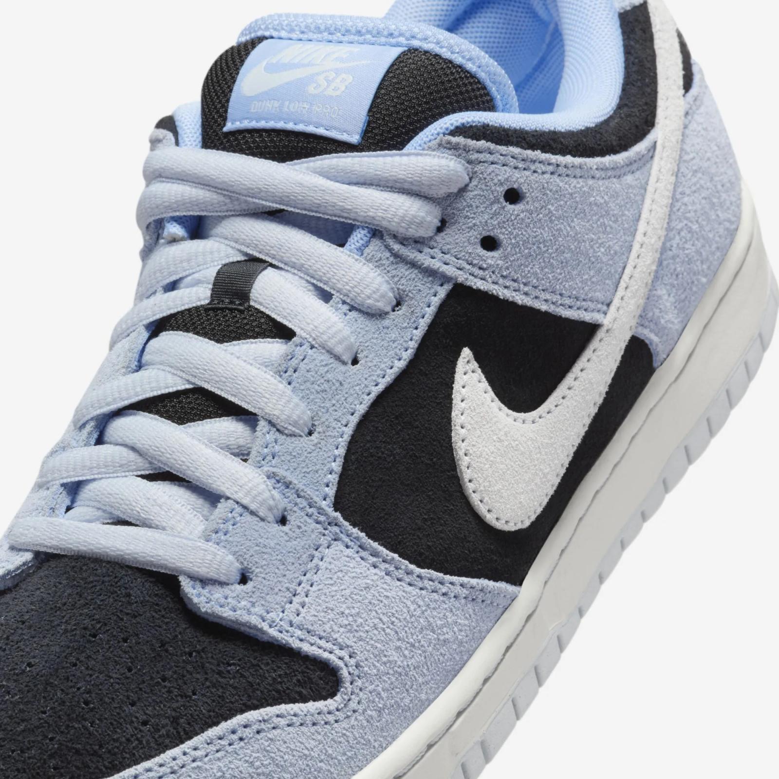 Nike SB Dunk Low Pro Aluminum Black Football Grey Summit White HF3063-400 Release Date