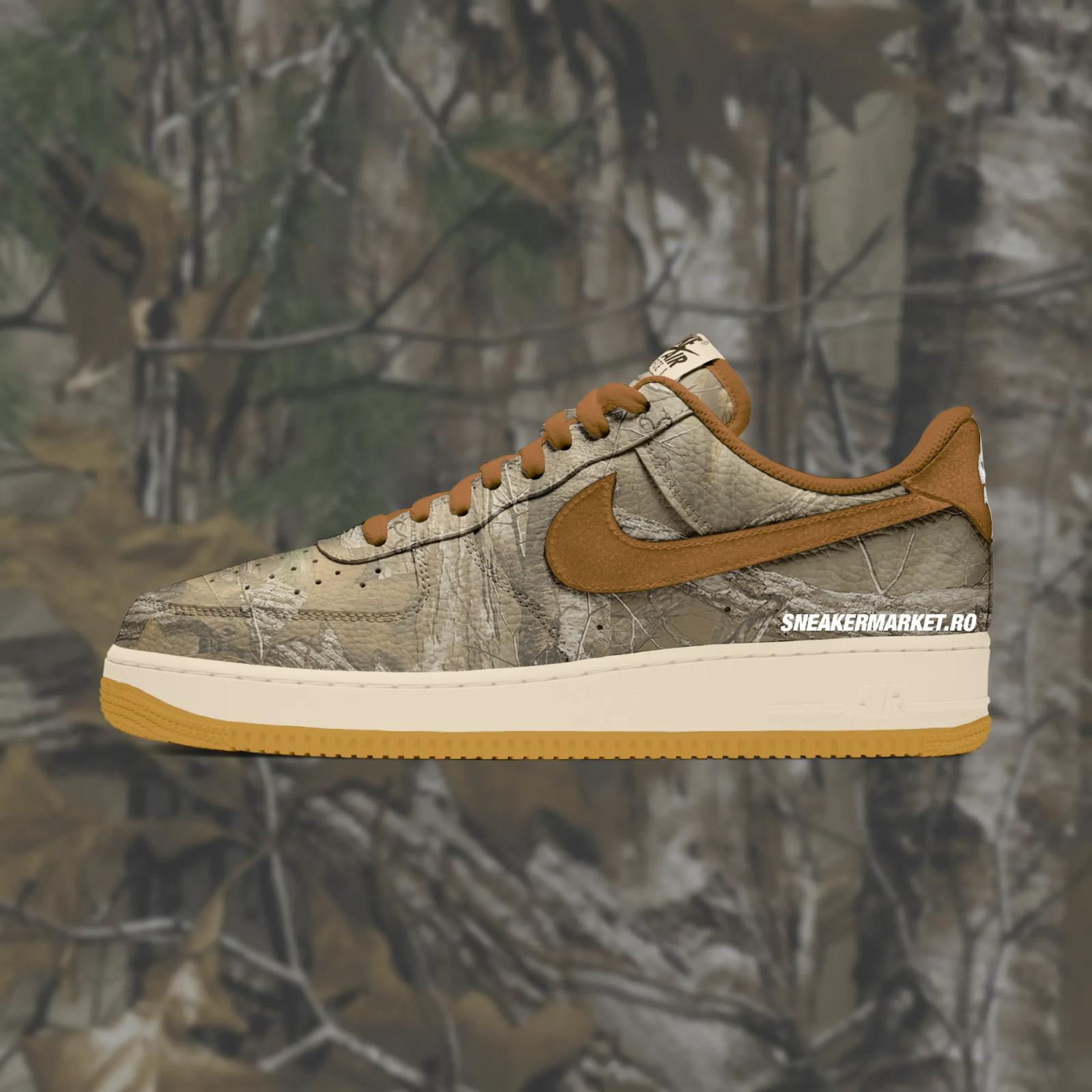 Nike Air Force 1 Low Realtree Brown 2025 IH1221-200 Release Date