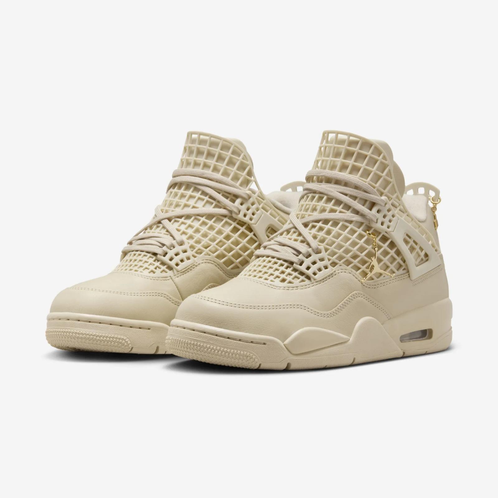 Air Jordan 4 Retro NET Rattan / Metallic Gold FN7251-200 Release Date Summer 2025