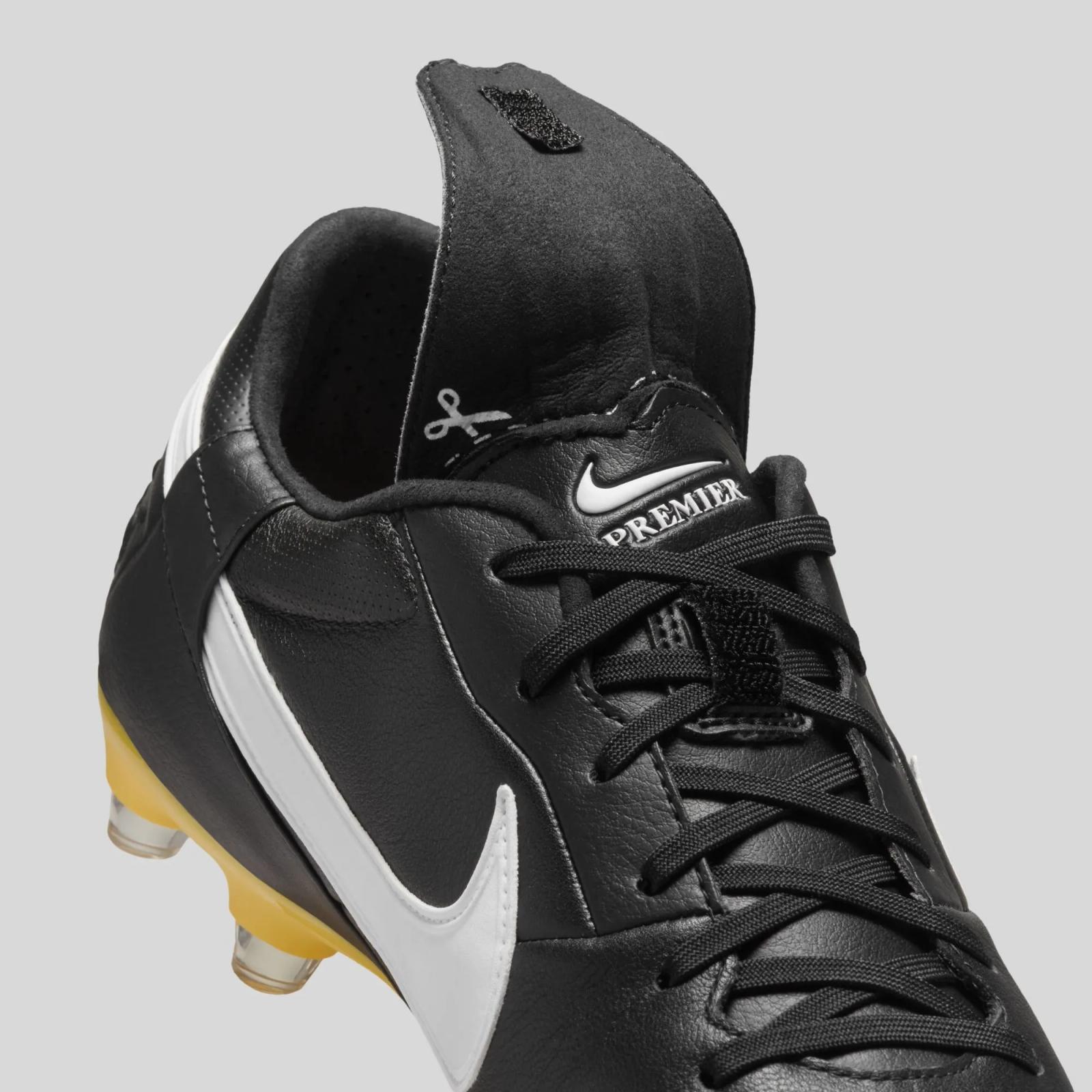Nike Premier 3 FG Black White Amarillo AT5889-005