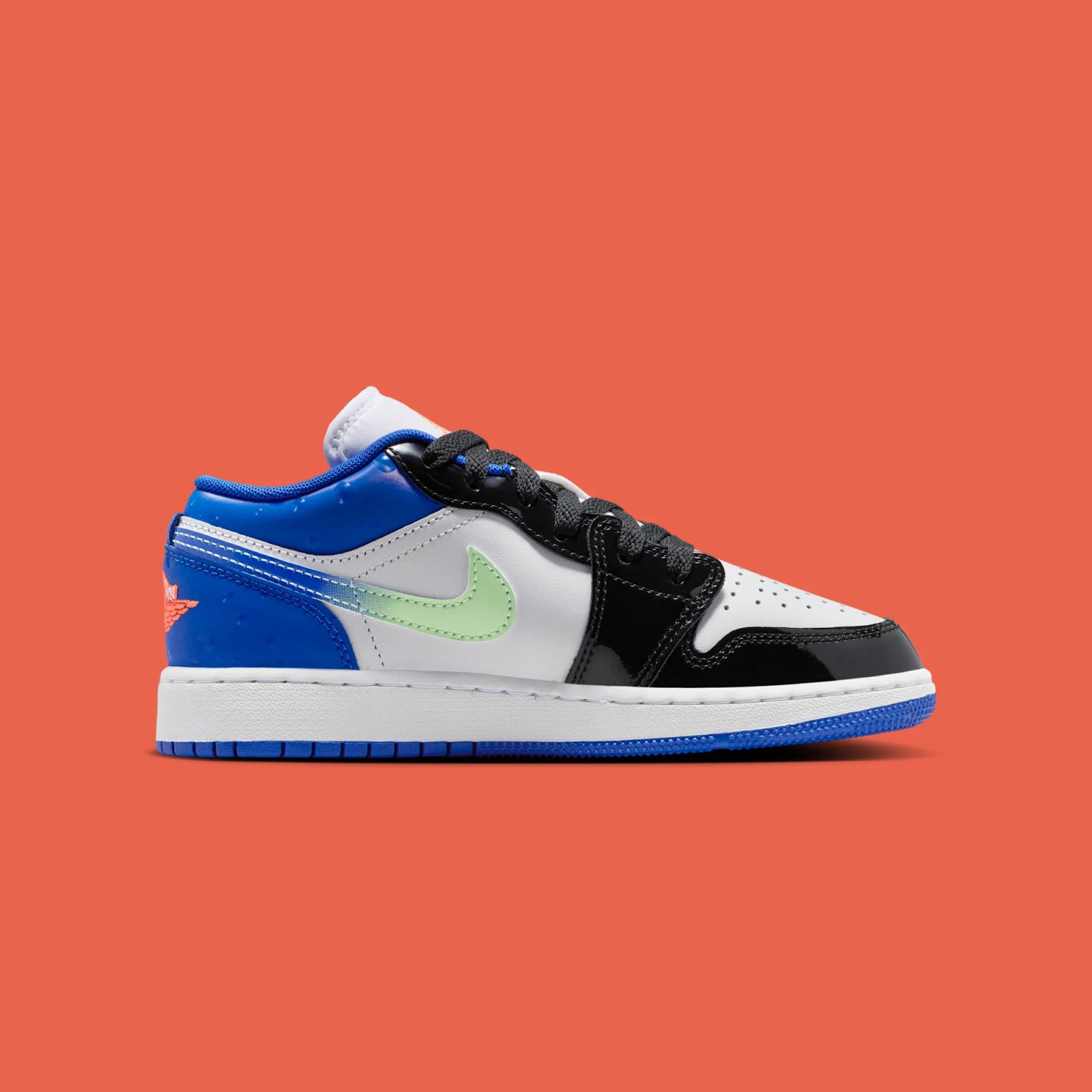 Air Jordan 1 Low SE GS "Game Royal / Bright Mango" drops May 1, 2026