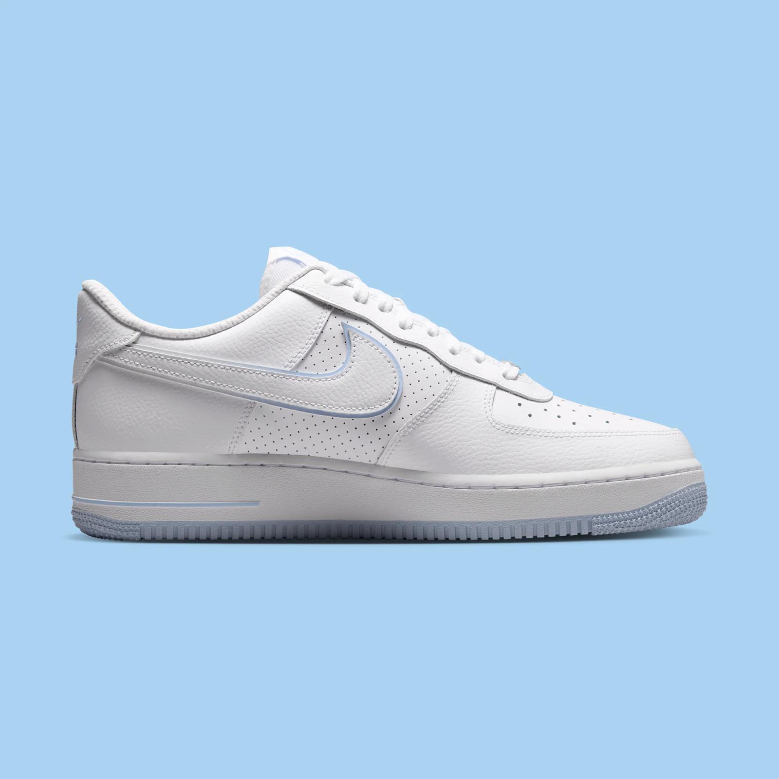 Nike Air Force 1 Low "White & Baltic Blue" drops July 1st, 2026