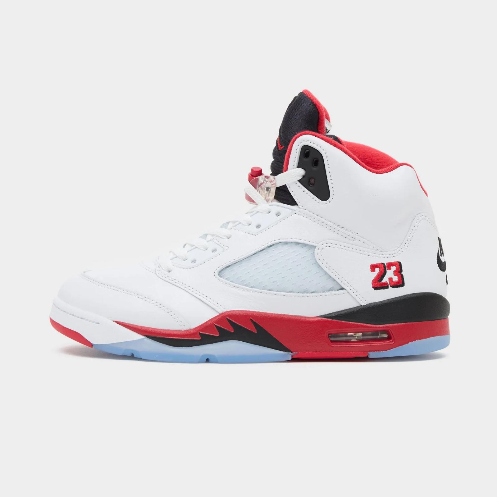 Air Jordan 5 Retro Fire Red Black Tongue HQ7978 Release Date 2025