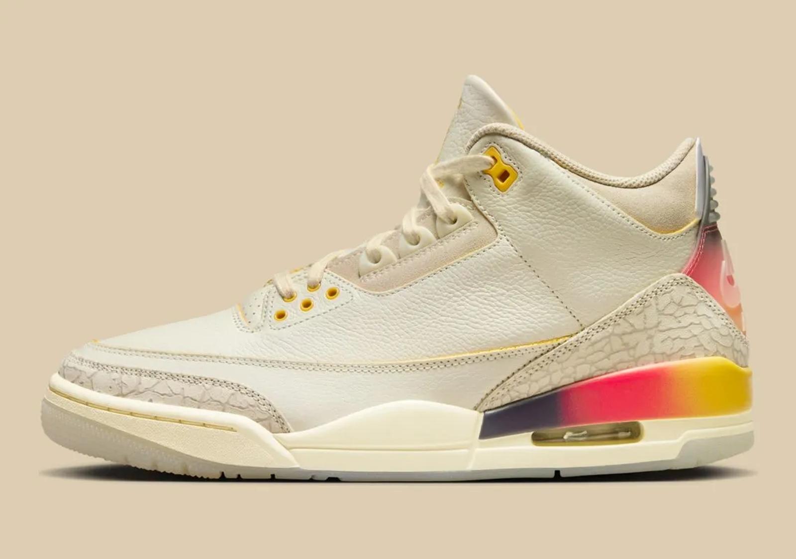 J Balvin x Air Jordan 3 Retro Medellin Sunset