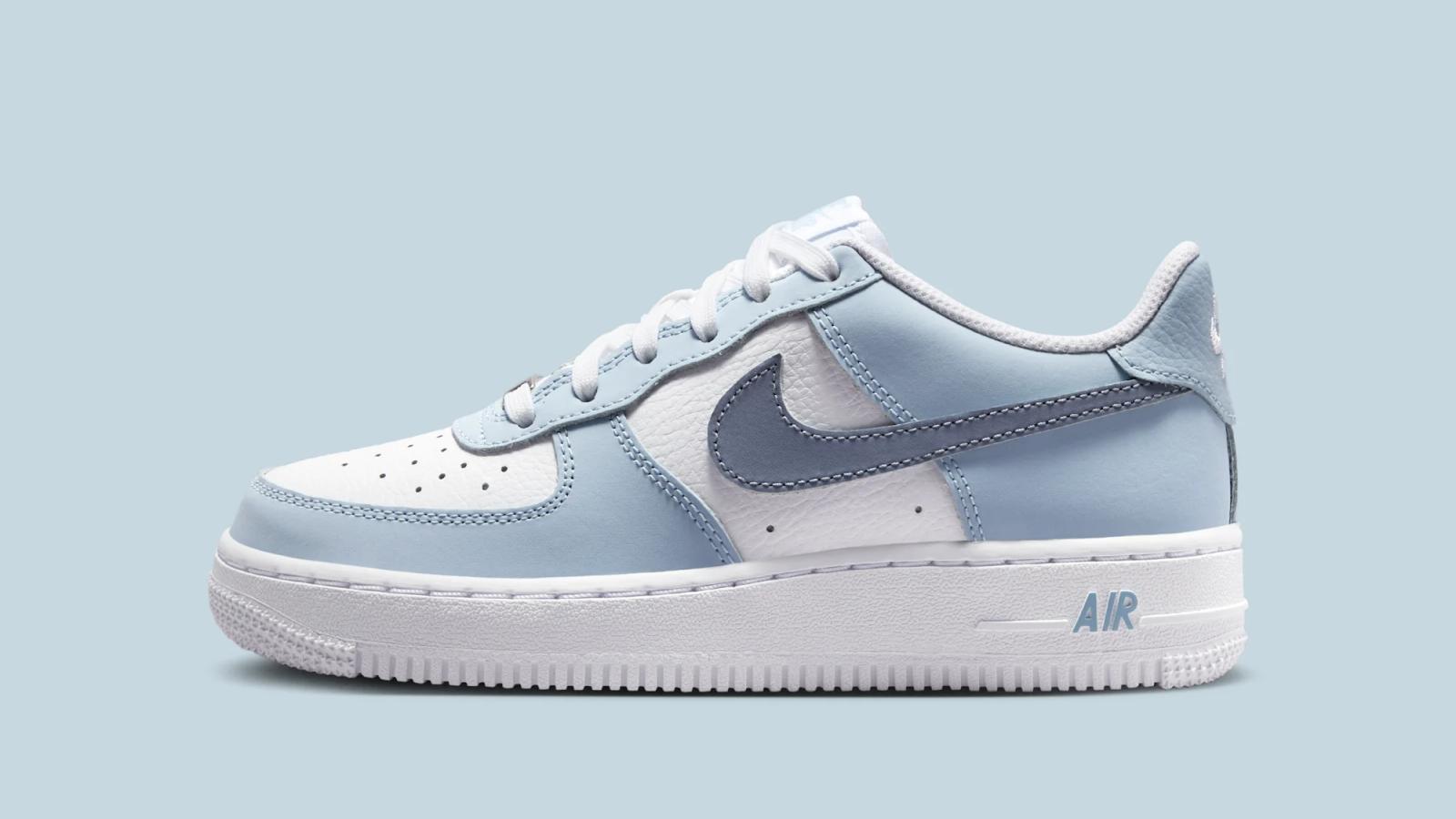 Nike Air Force 1 Low GS "Light Armory Blue" drops April 1st, 2026