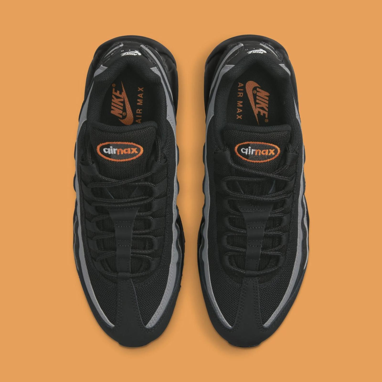 Nike Air Max 95 Black / Safety Orange 2024 Restock DX2657-001