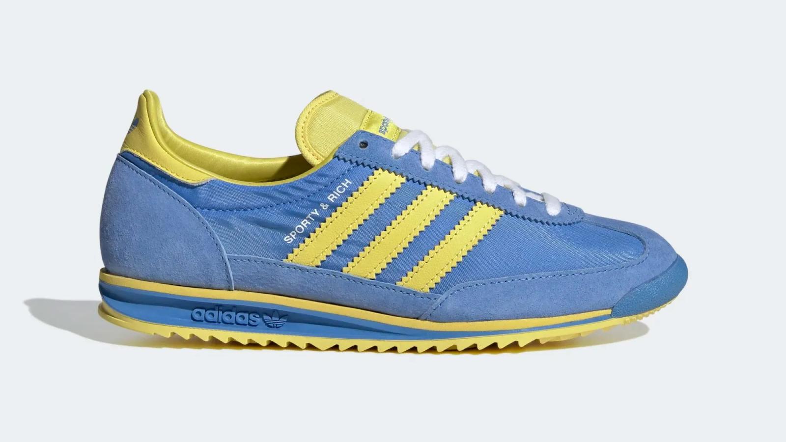 Sporty & Rich x Adidas SL-72 “Real Blue”