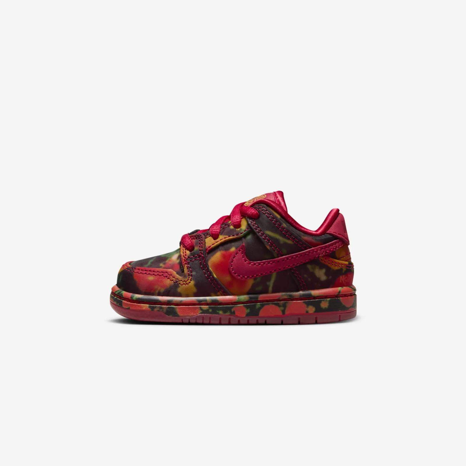 Wizard of Oz x Nike SB Dunk Low Pro Poppy Field FZ1237-600