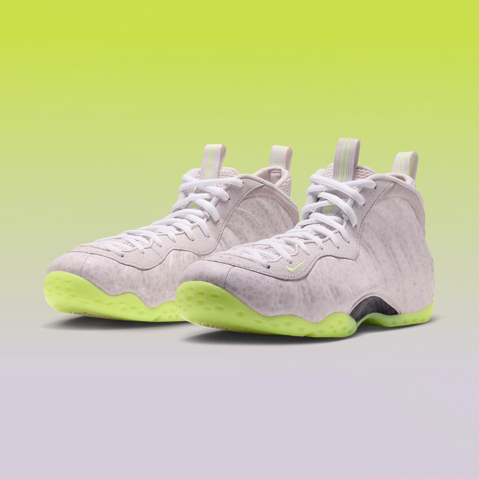 Nike Air Foamposite One "Phantom & Barely Volt" releasing in 2026