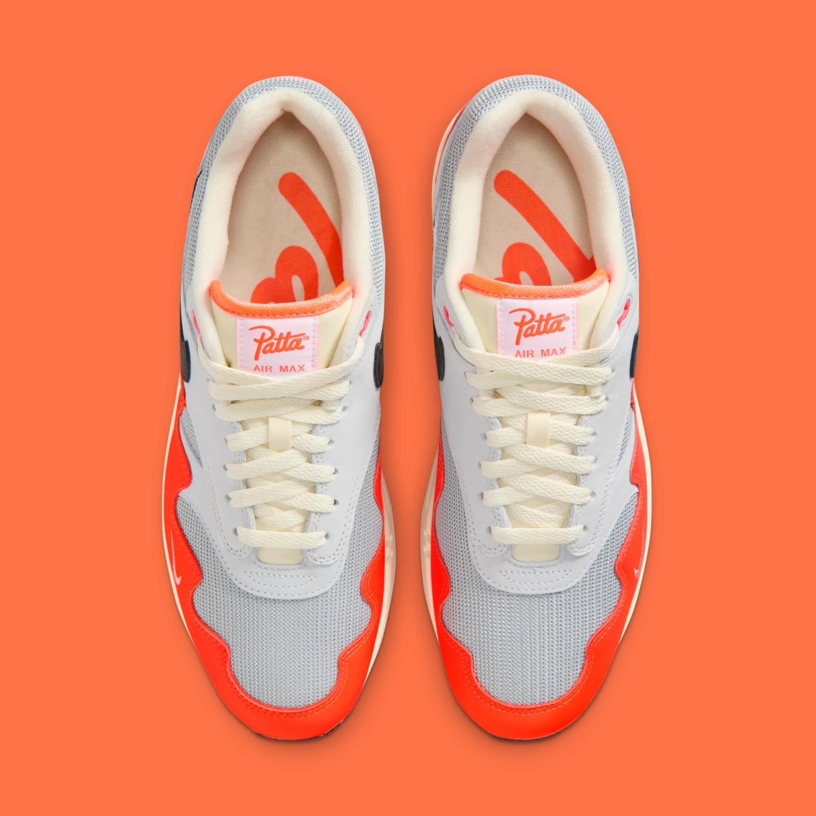 Patta x Nike Air Max 1 "Hyper Crimson" releasing in 2026