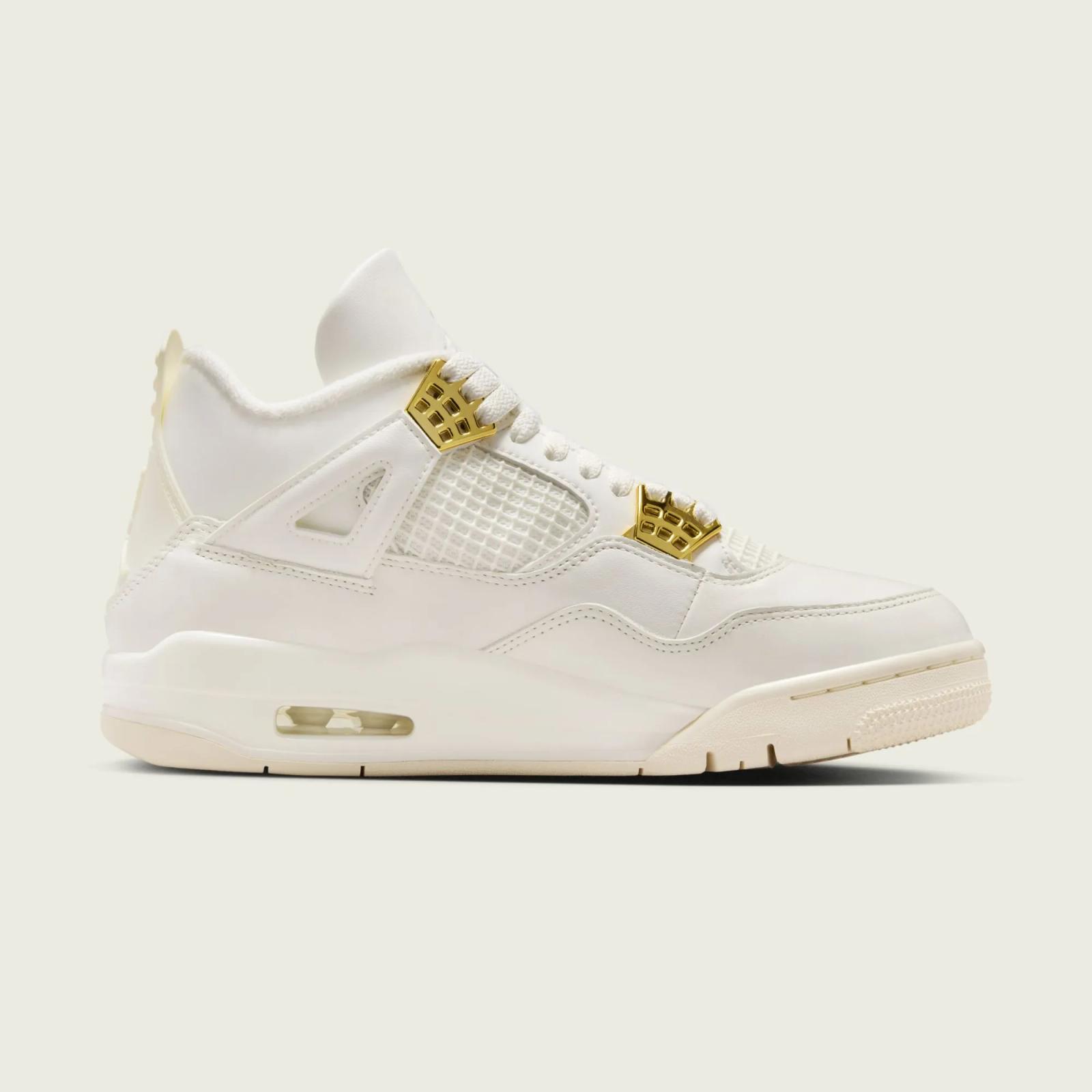 Air Jordan 4 Retro Metallic Gold