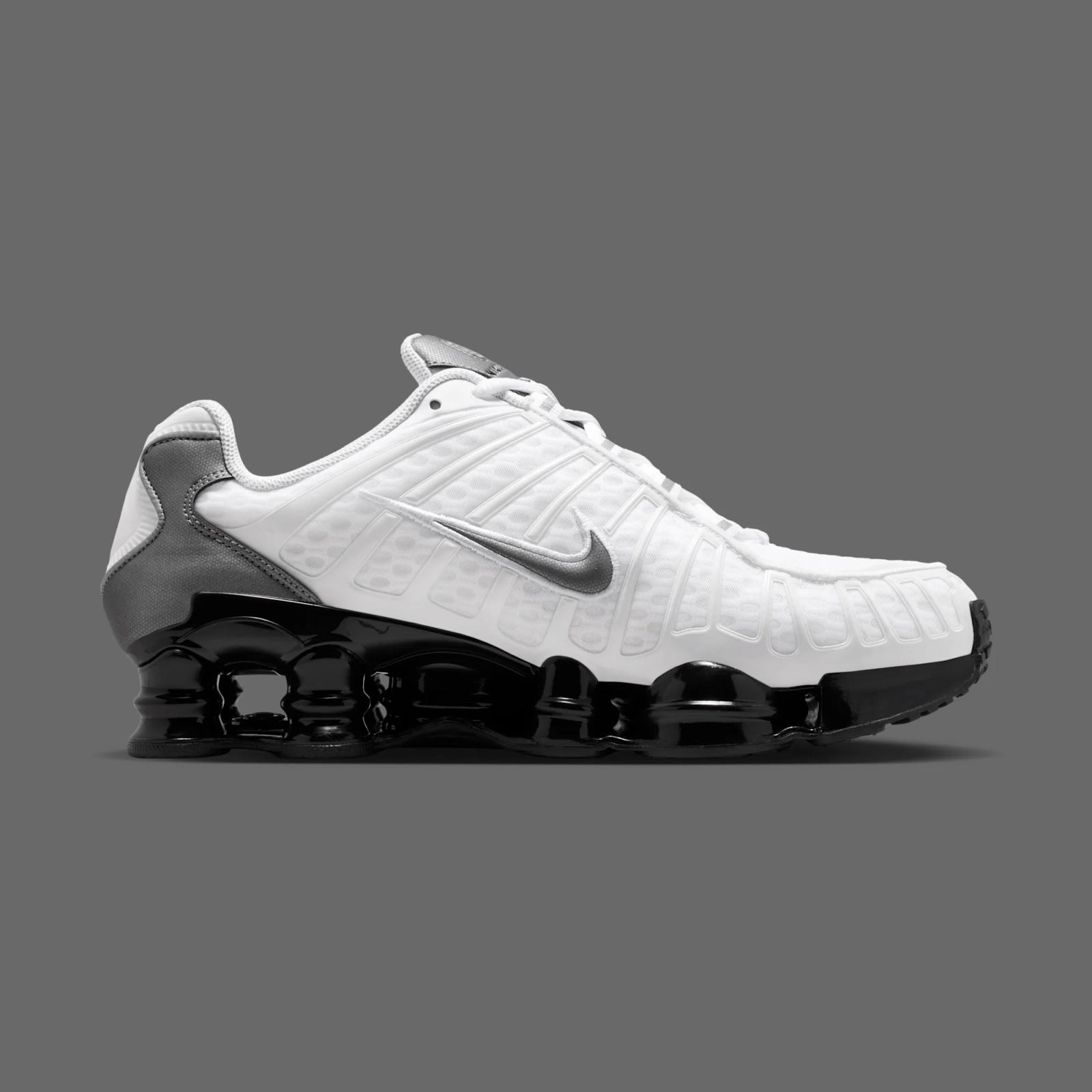 Nike Shox TL "White & Cool Grey" releases April 1st, 2026