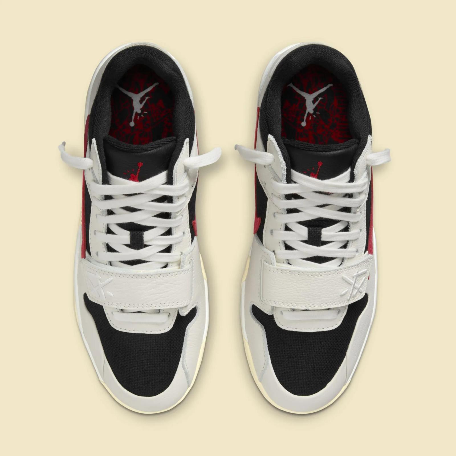 Travis Scott x Air Jordan Cut The Check Sail / University Red FZ8117-101