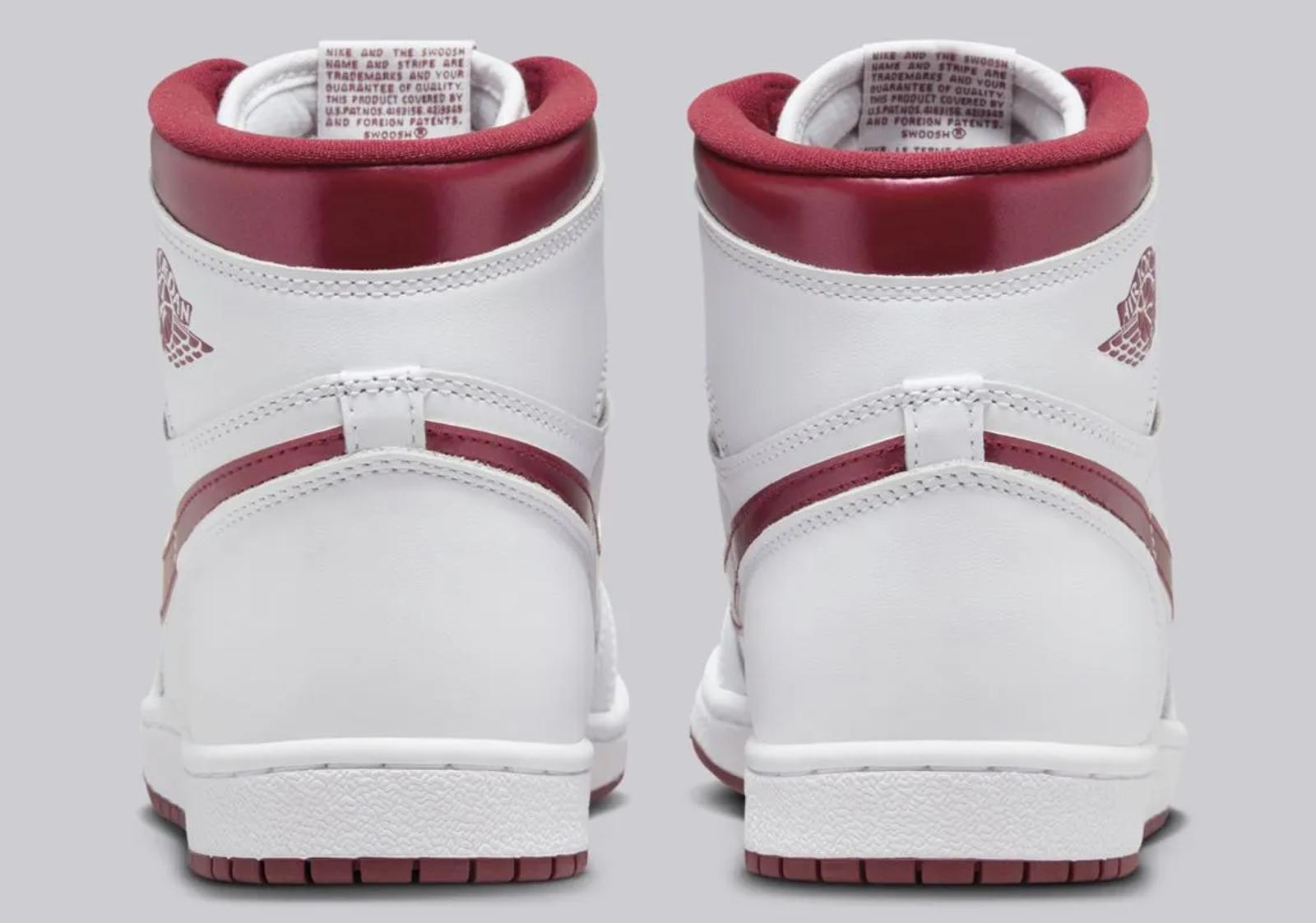 Air Jordan 1 High 85 Metallic Burgundy