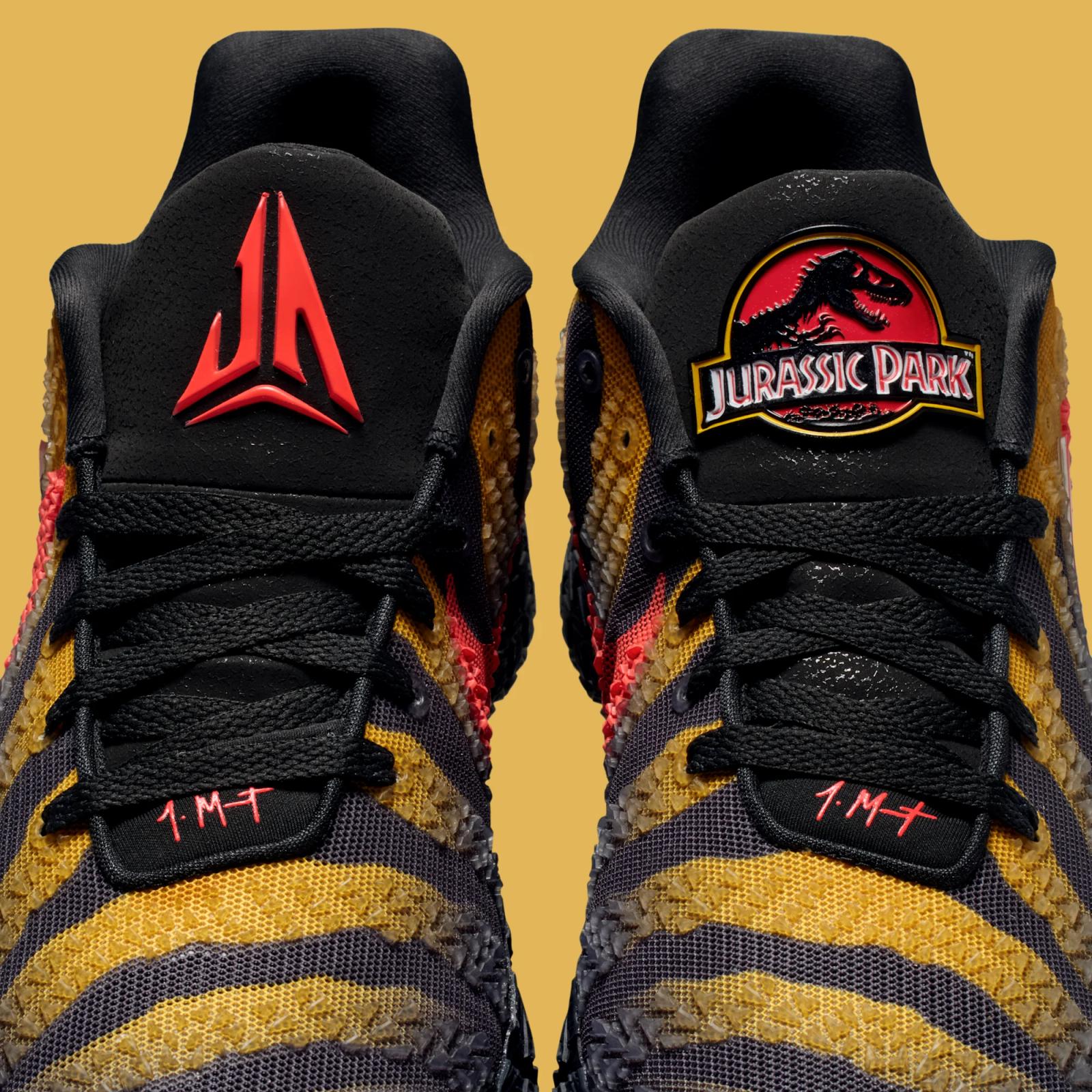 Jurassic Park x Ja 3 "Anthracite" drops April 10th, 2026