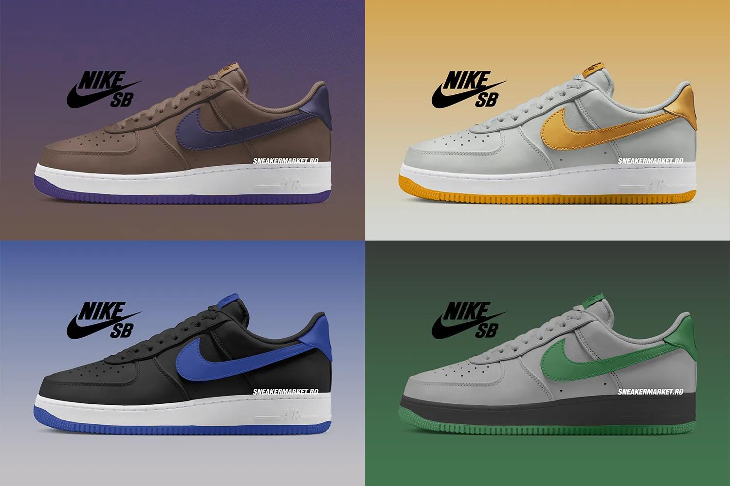 Nike SB x Nike Air Force 1 Low Color of the Month Geo-Exclusive Pack drops in 2026