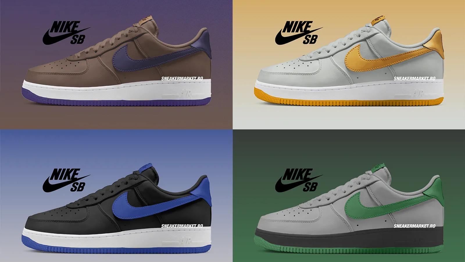 Nike SB x Nike Air Force 1 Low Color of the Month Geo-Exclusive Pack drops in 2026