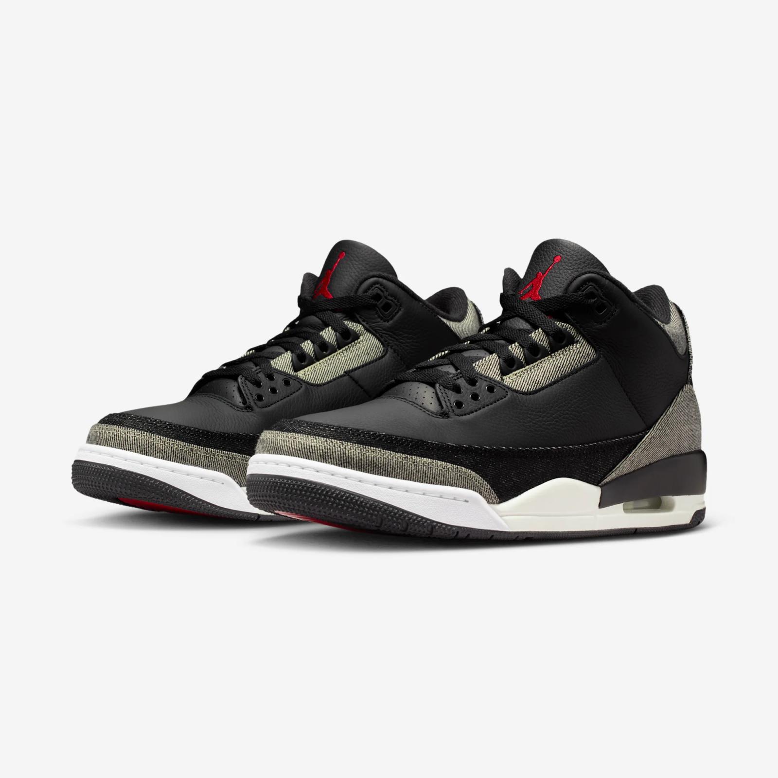 Levi Strauss & Co x Air Jordan 3 Retro “Black” 2026