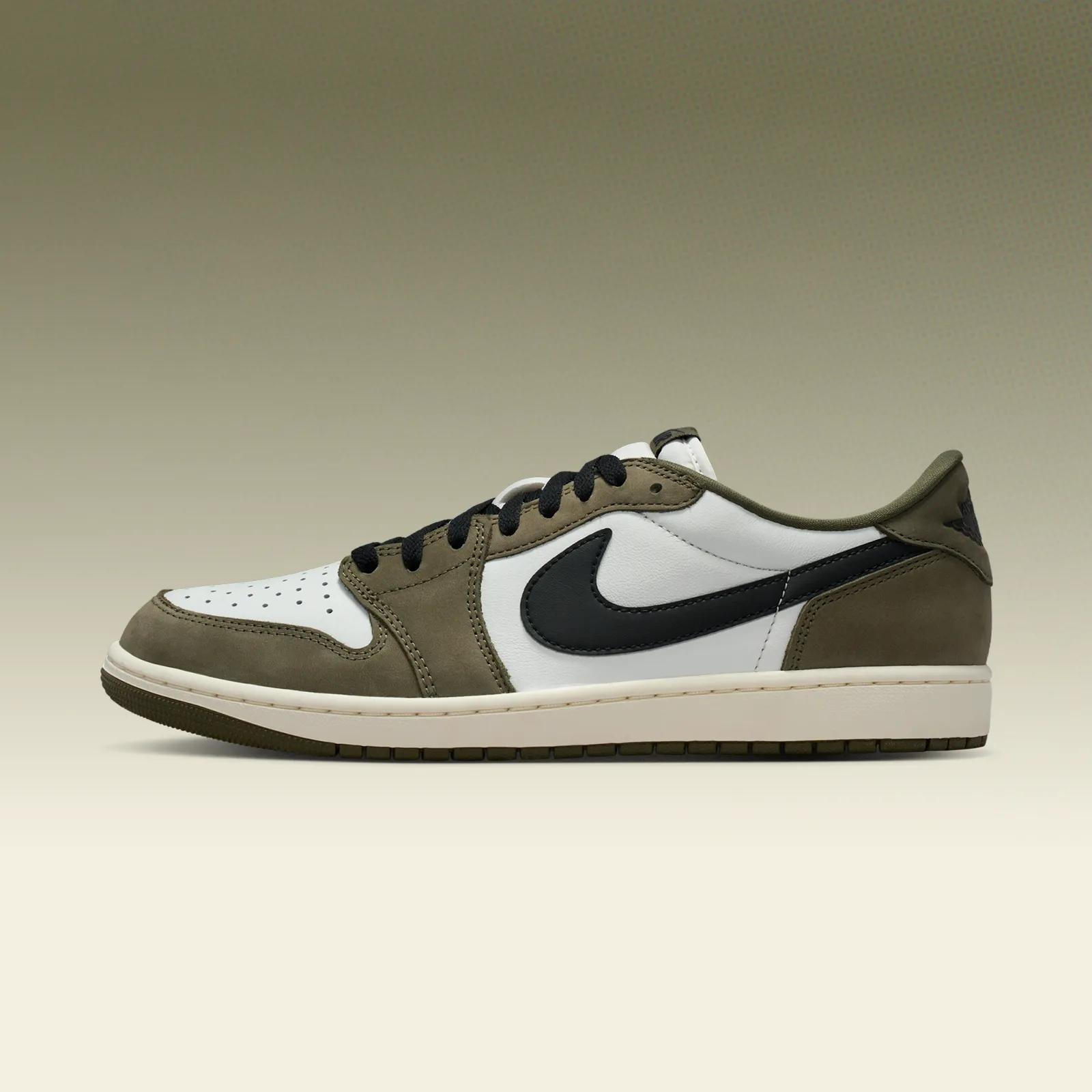 Air Jordan 1 Retro Low OG “Medium Olive” 2026