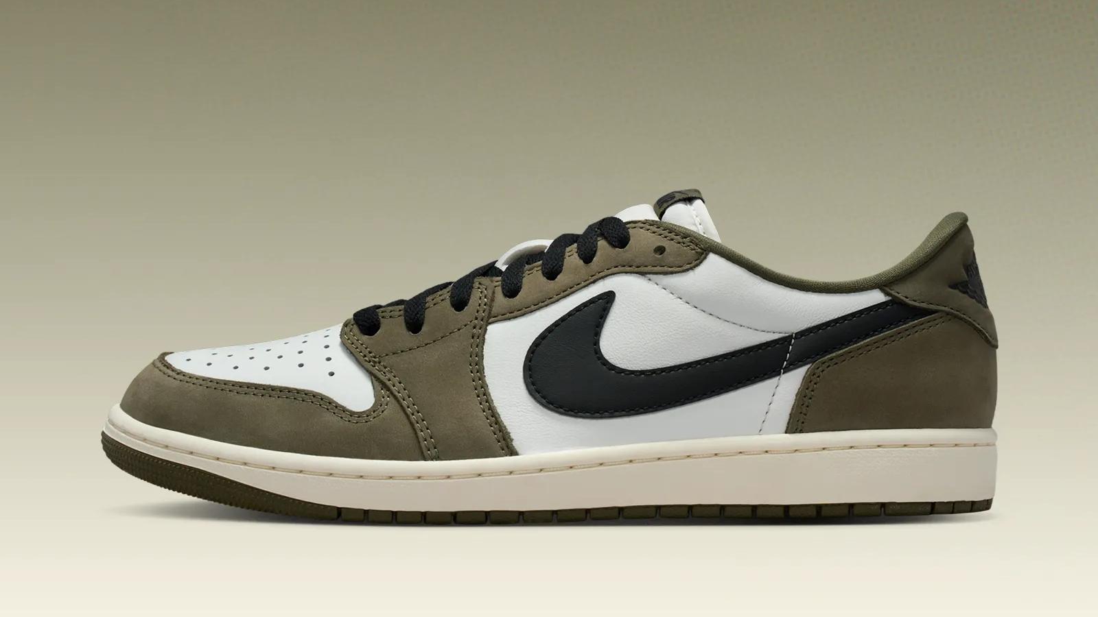 Air Jordan 1 Retro Low OG “Medium Olive” 2026