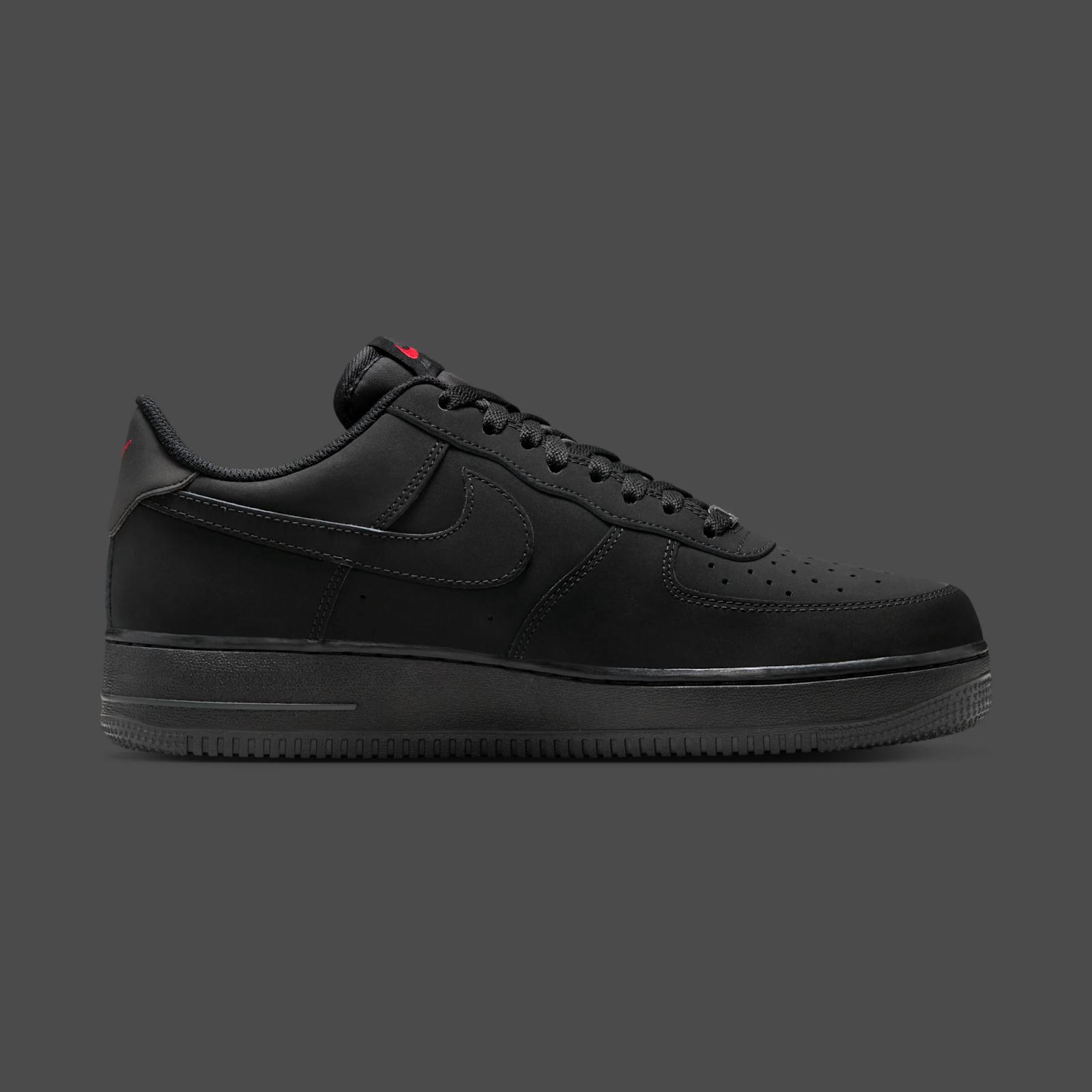 Nike Air Force 1 Low "Black & Fire Red" drops in 2026