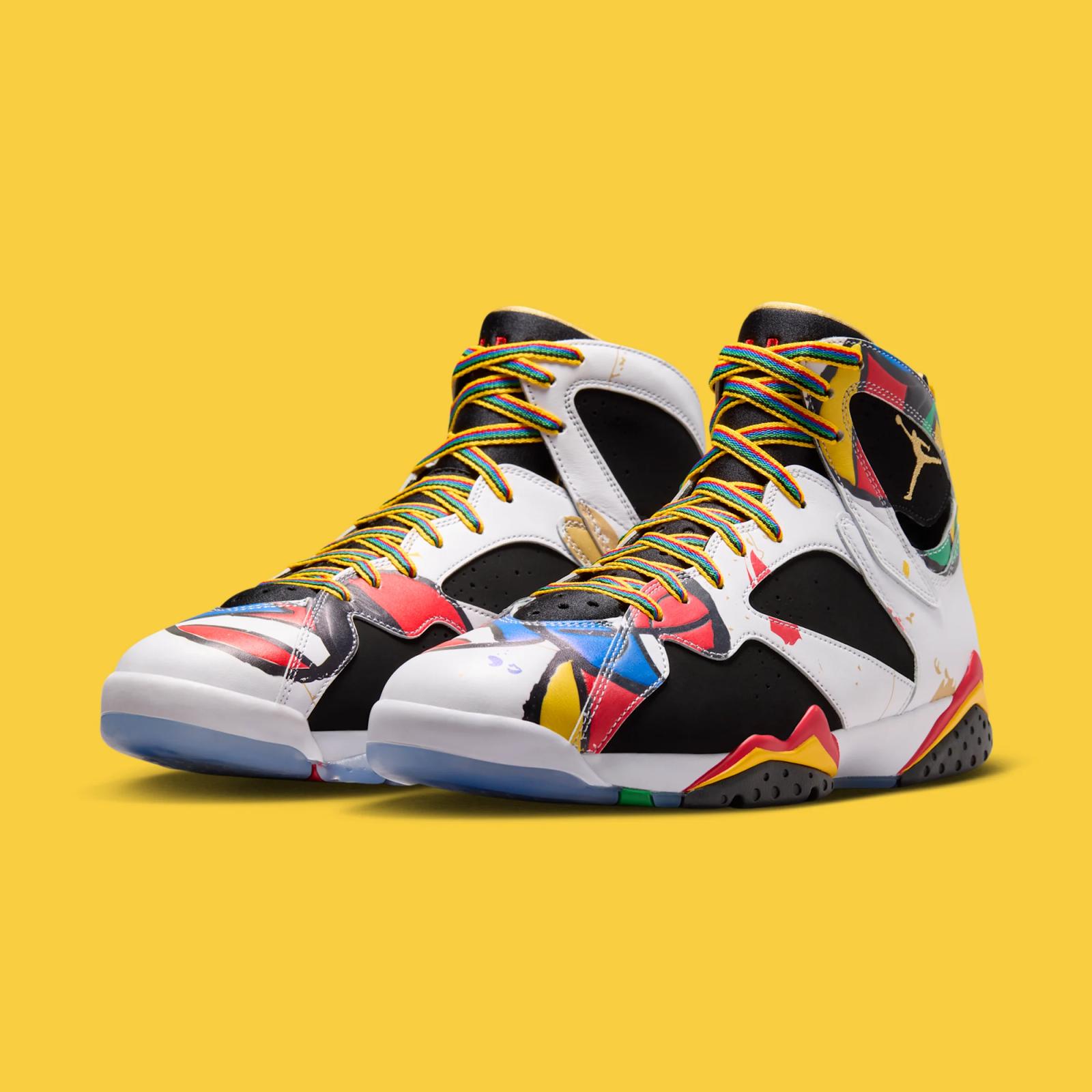 Air Jordan 7 Retro "Miro" returns July 10th, 2026