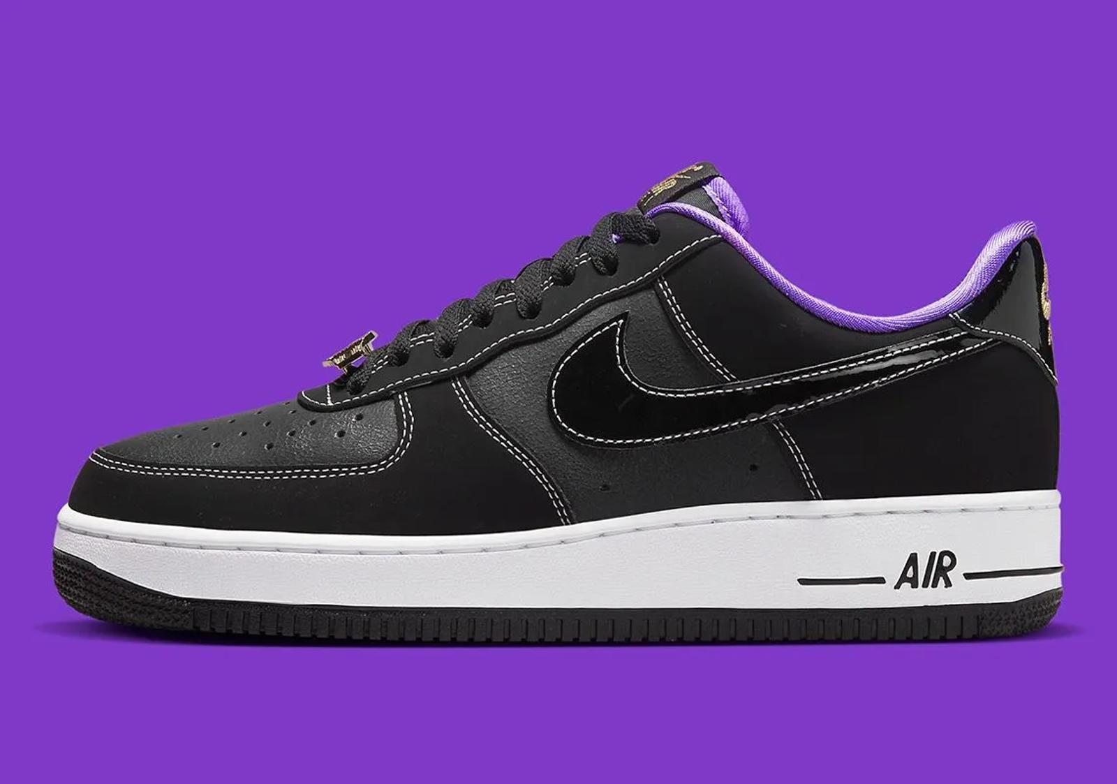 Nike Air Force 1 GS World Champions Black