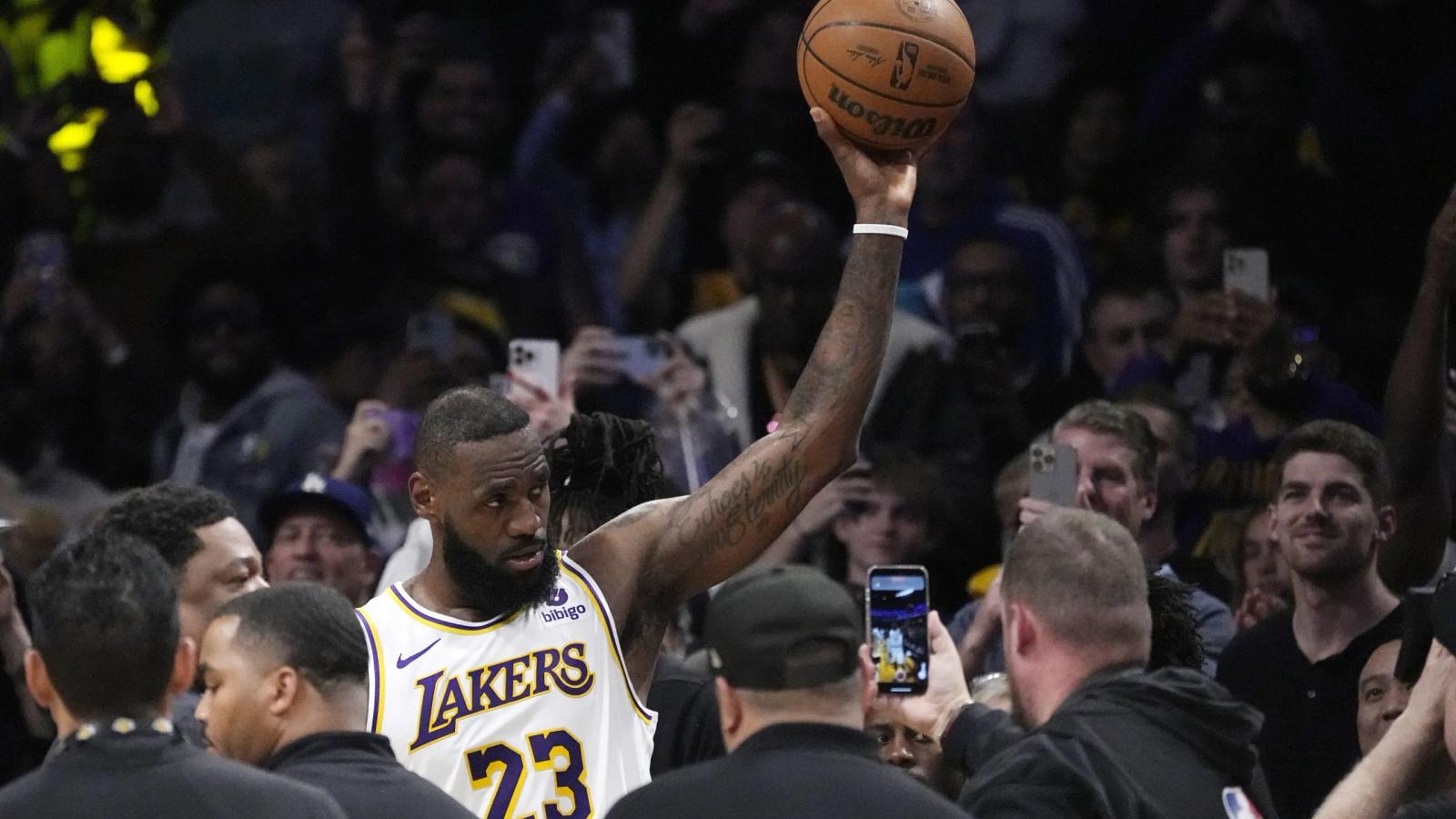 LeBron James Becomes First NBA Player To Score 40,000 Points